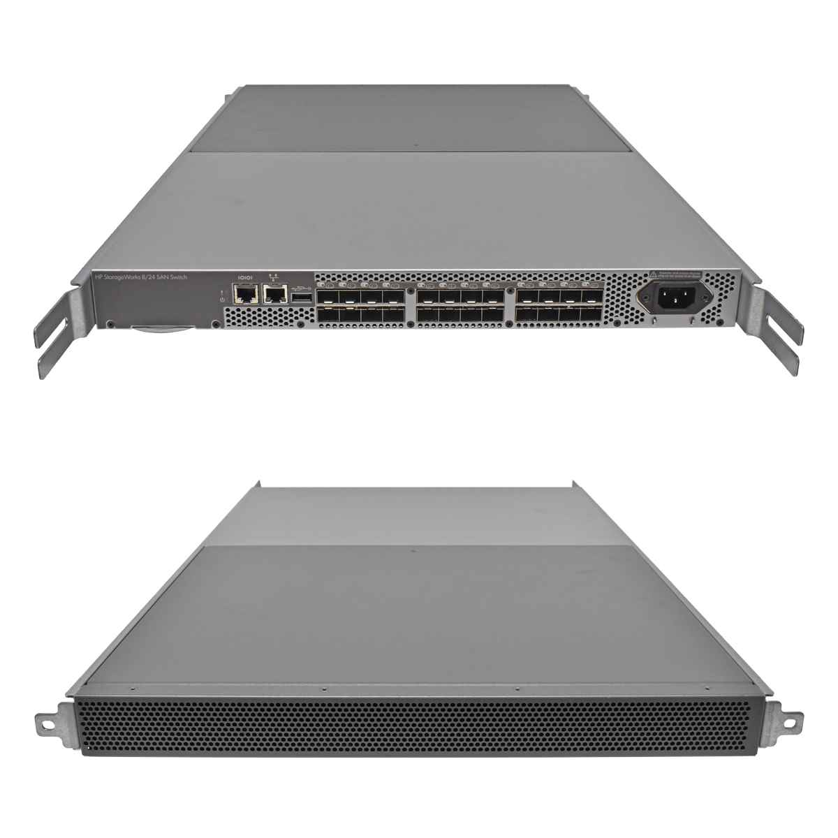 HP StorageWorks 8/8 HSTNM-N019 AM867C 24-Port 8G SFP+ FC SAN Switch 8 act. Ports +8 Mini GBICs