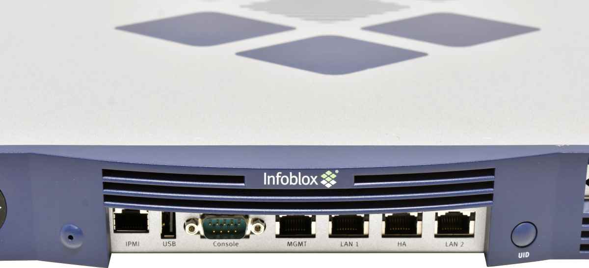 Infoblox Trinzic 1400 Reporting Appliance TE-1410-NS1MSGRID-AC + Mount Brackets no HDD