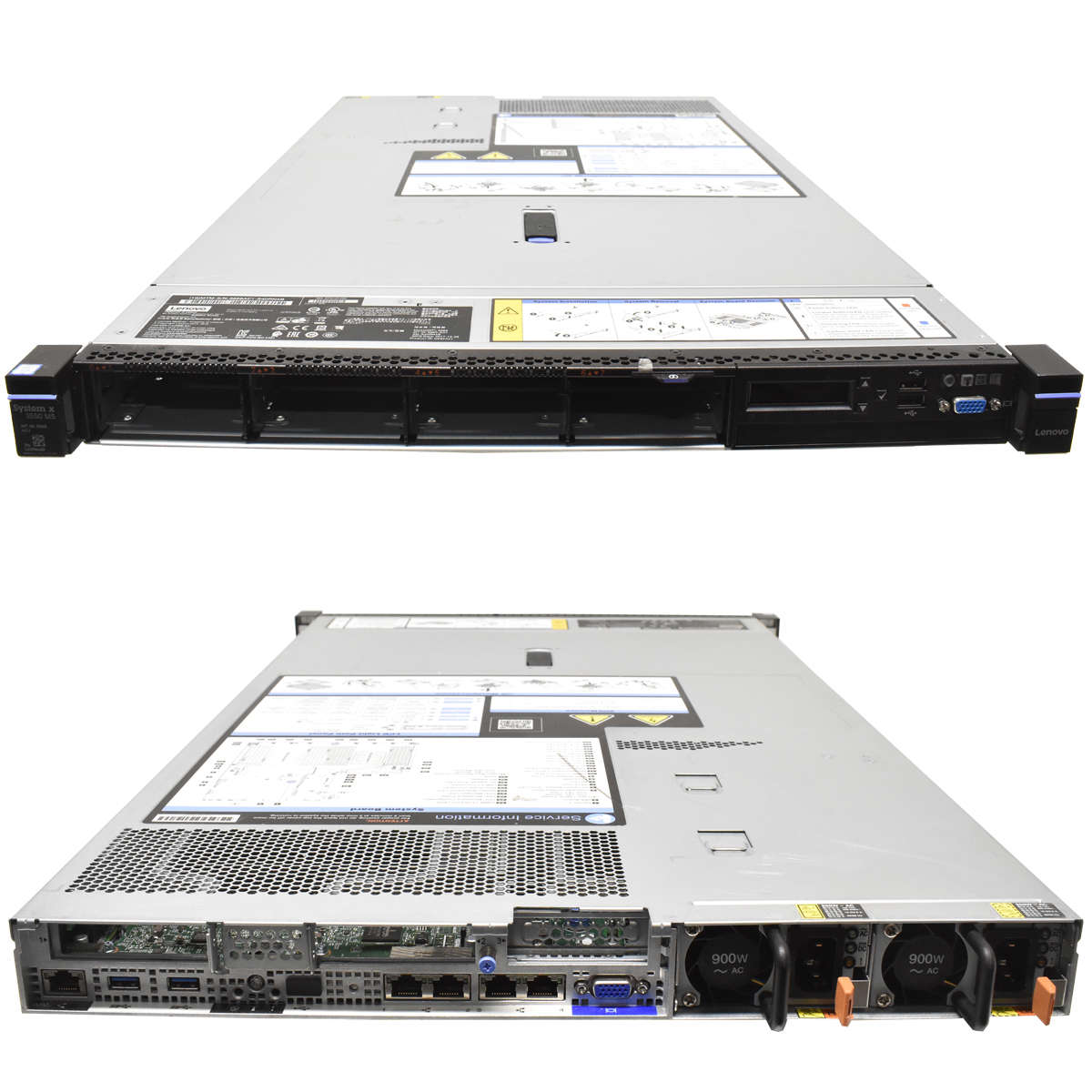 Lenovo-System-x3550-M5-Server-Barebone-no-CPU-no-D-001.jpg Lenovo System x3550 M5 Server Barebone no CPU no DDR4 1x Heatsink M5210 8x SFF