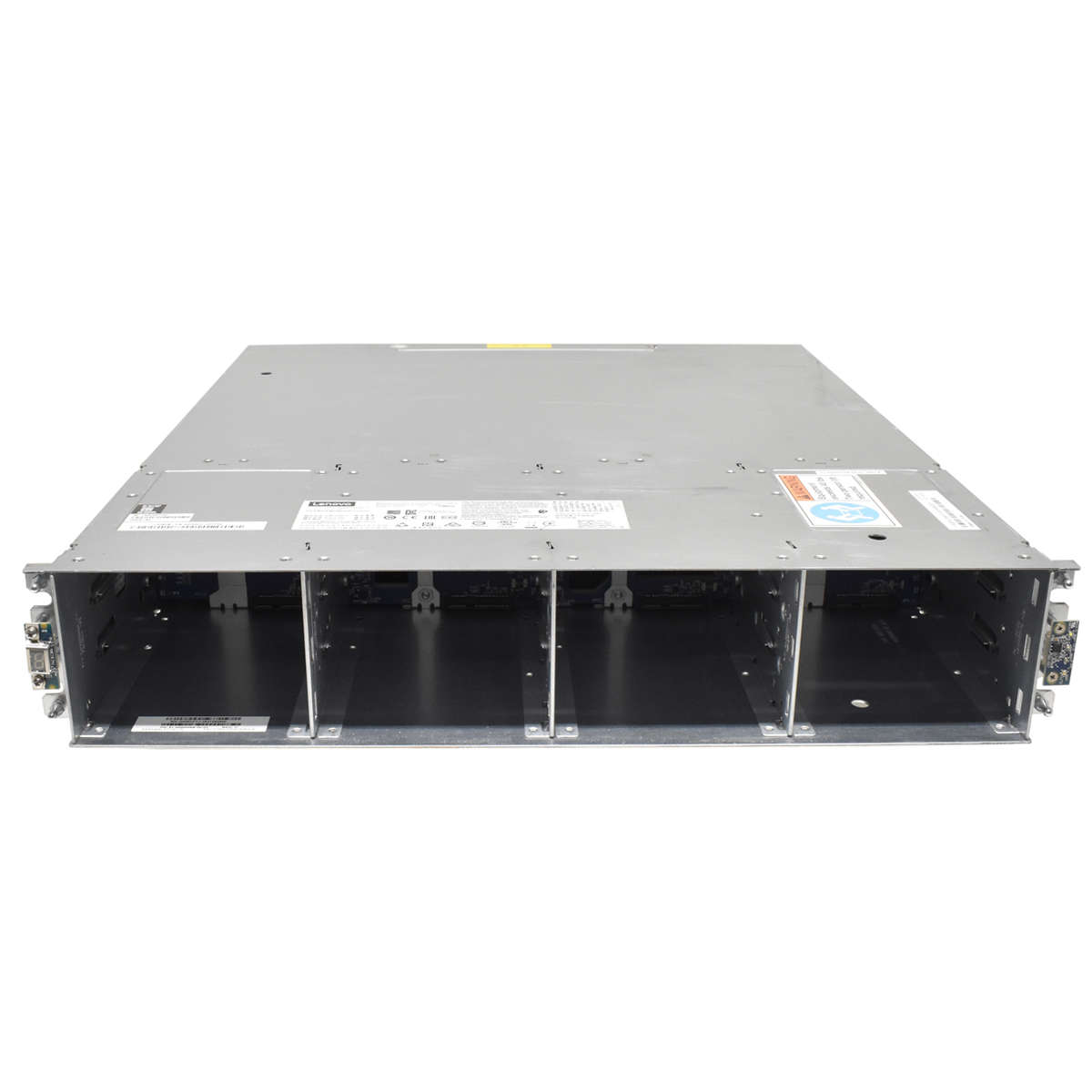Lenovo-Storage-Expansion-D1012-2U-2x-ESM-6-Gb-s-SA-005.jpg Lenovo Storage Expansion D1012 2U 2x ESM 6 Gb/s SAS 12x 3.5 Bay 2x PSU