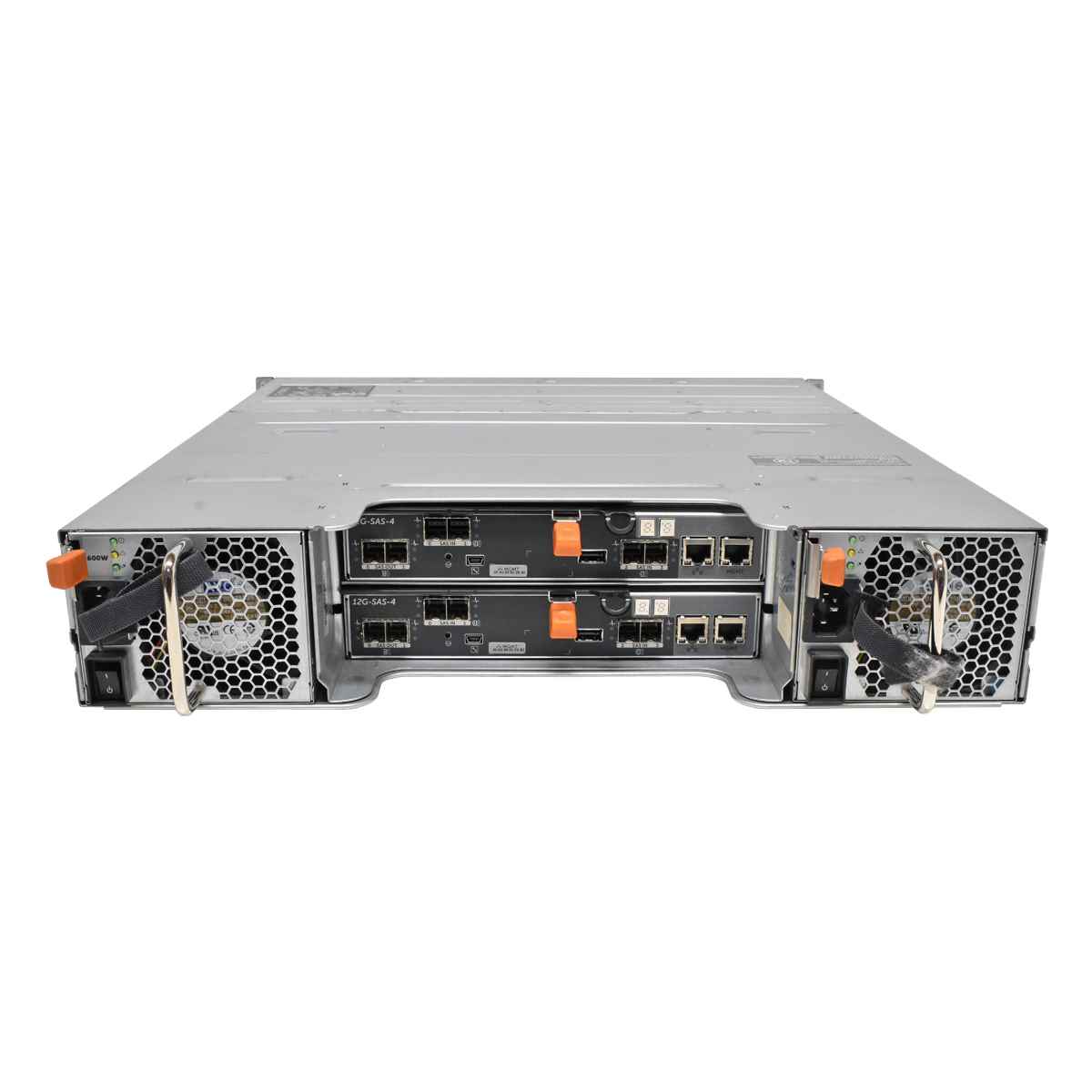 Dell PowerVault MD3400 FW08T 2U Storage Array 12x10TB HDD 2x 600W PSU 2x 12G-SAS-4 Controller