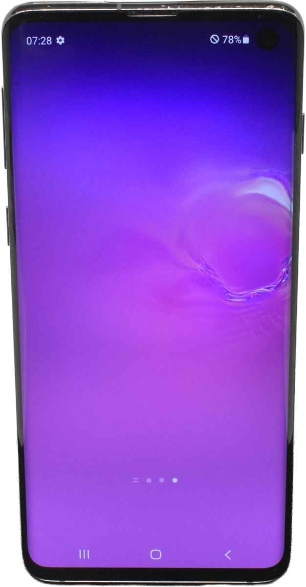 SAMSUNG GALAXY S10 6.1" Smartphone black SM-G973F/DS 8GB RAM 128GB ROM no SIM Lock B-WARE