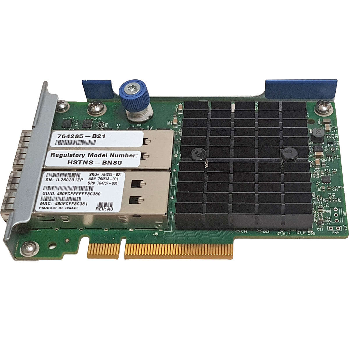 HP-544-FLR-QSFP-InfiniBand-FDR-Ethernet-Netzwerkka-002.jpg HP 544+FLR-QSFP InfiniBand FDR Ethernet Netzwerkkarte 10Gb/40Gb 764285-B21 764737-001 LP