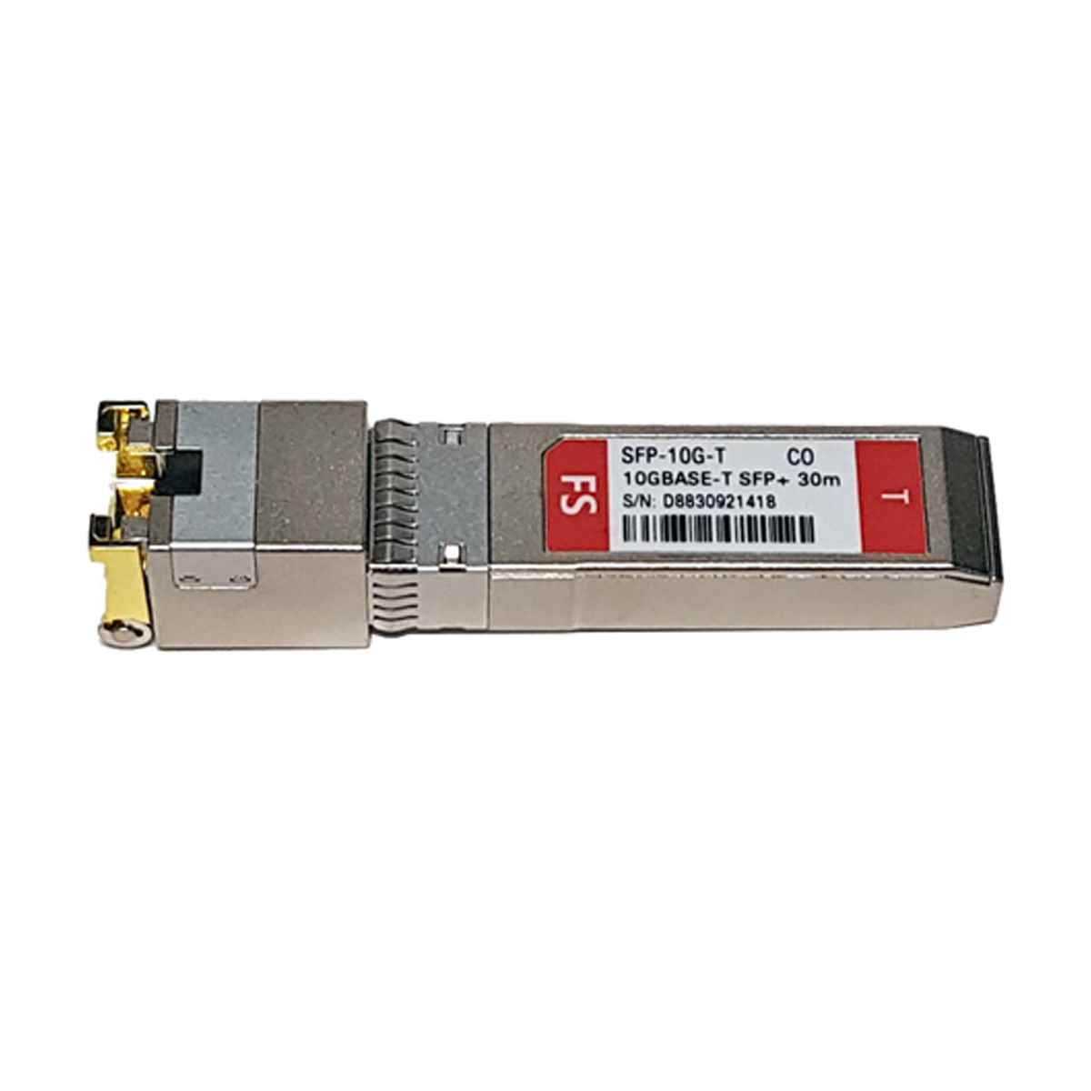 FS.COM SFP-10G-T 10GBASE-T Cat6 / Cat7 30m SFP+ Copper RJ-45 Transceiver Module