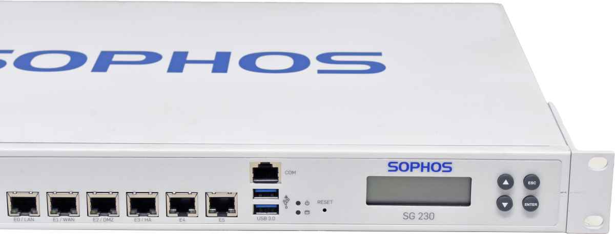 SOPHOS SG 230 Rev.1 Security Appliance