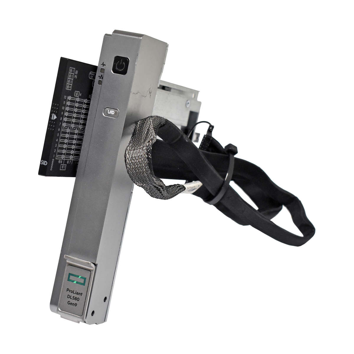 HP-ProLiant-DL580-Gen9-Right-Ear-Bezel-UID-Power-S-002.jpg HP ProLiant DL580 Gen9 Right Ear Bezel UID/Power/SID Assy 735524-001 Left Ear Bezel VGA 2x USB