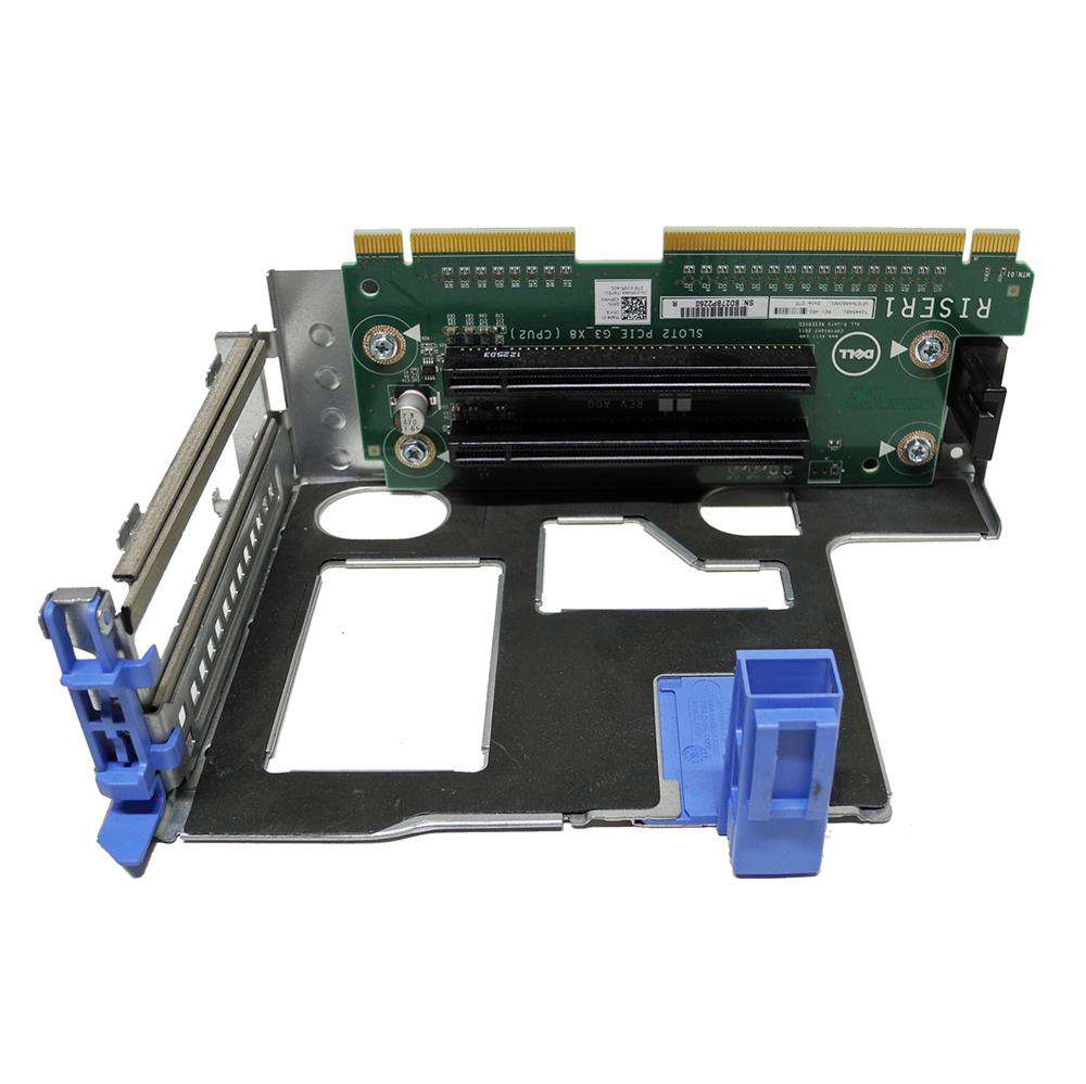 DELL-Riser1-Board-03FHMX-2x-PCIe-x16-Cage-0R1F5V-P-003.jpg DELL Riser1 Board 03FHMX 2x PCIe x16 +Cage 0R1F5V PowerEdge R820 Server