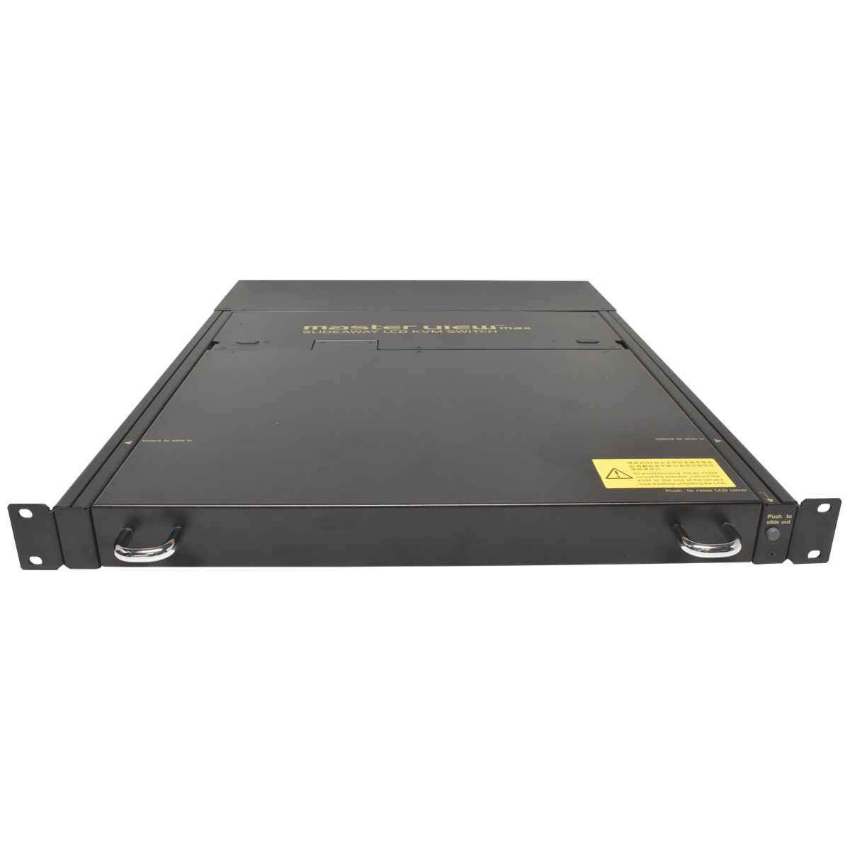 Aten Master View Slideaway LCD KVM Switch CS-1208DL 8 Port 15 Zoll QWERTY US 1U Aten Master View Slideaway LCD KVM Switch CS-1208DL 8 Port 15 Zoll QWERTY US 1U