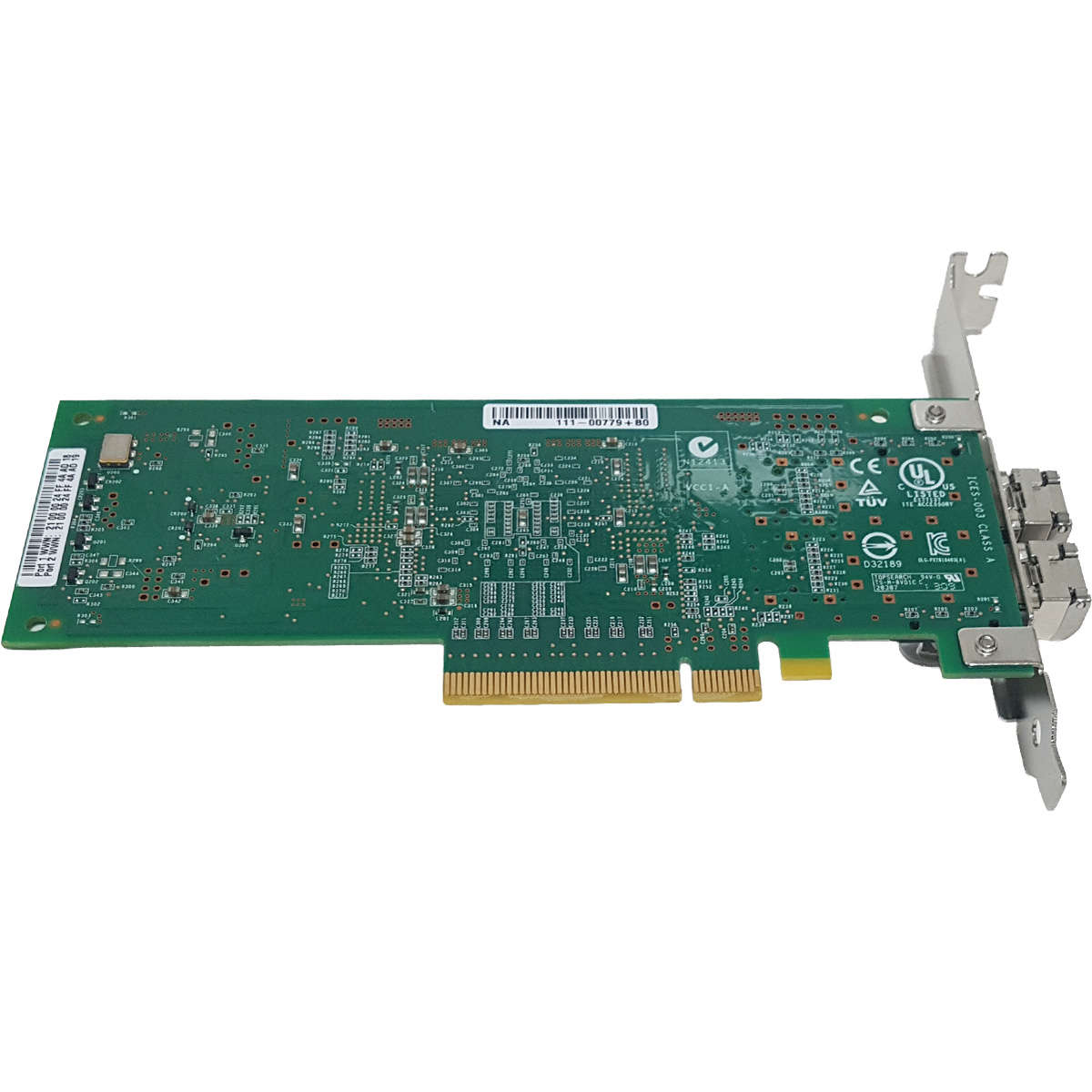 QLogic QLE2562-T-NAP FC Dual-Port 8 Gb PCI-E x8 Network Adapter NA 111-00779+B0