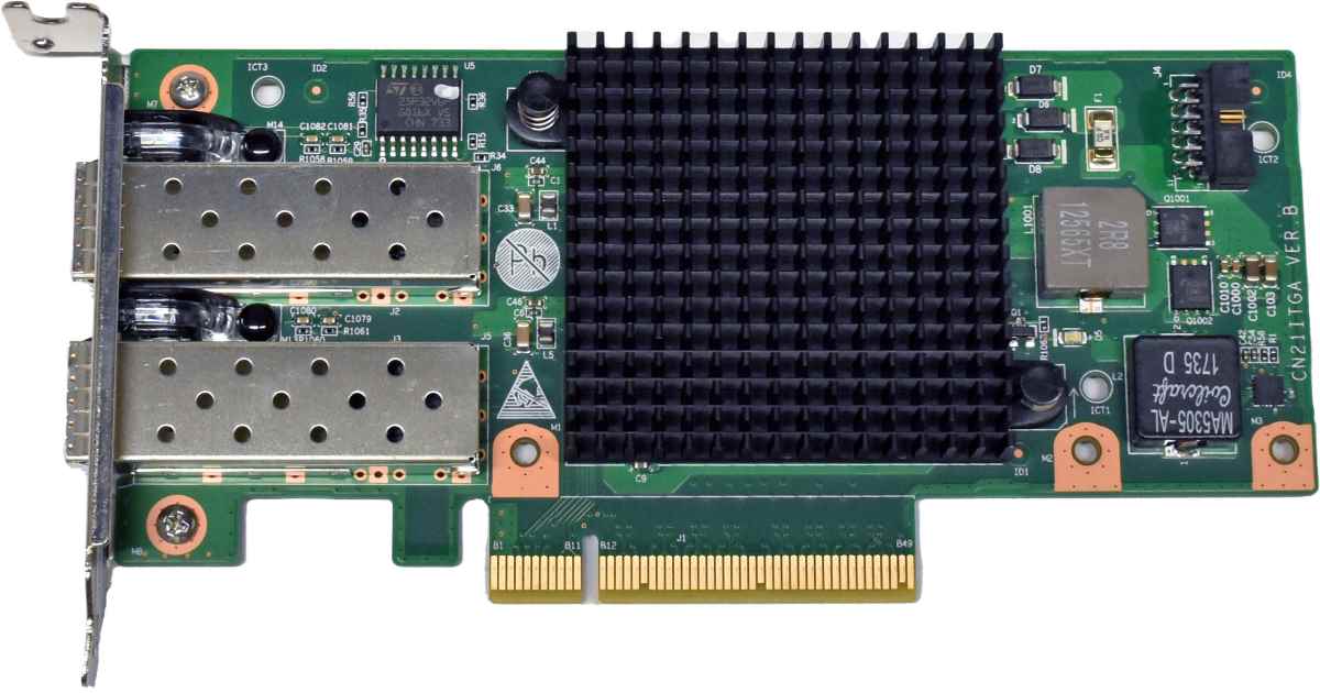 Huawei CN21ITGAA13 Intel 82599 2x 10GbE SFP+ x8 PCIe Netzwerkadapter LP Huawei CN21ITGAA13 Intel 82599 2x 10GbE SFP+ x8 PCIe Netzwerkadapter LP