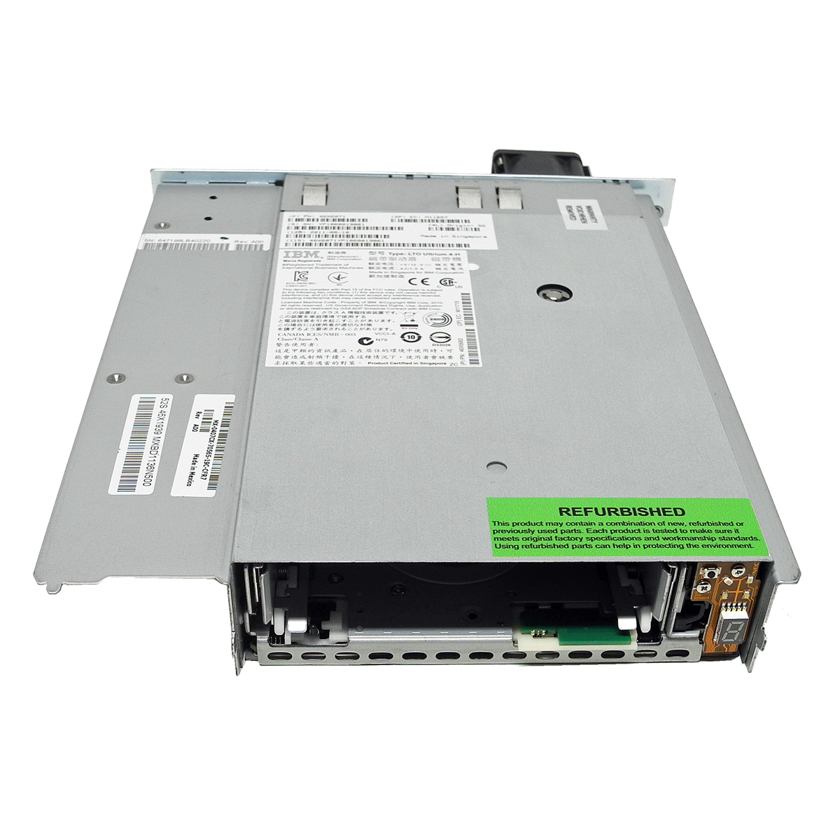 IBM 46X6071 LTO Ultrium 4-H SAS Tape Drive/Bandlaufwerk für TS3100 Tape Library IBM 46X6071 LTO Ultrium 4-H SAS Tape Drive/Bandlaufwerk für TS3100 Tape Library