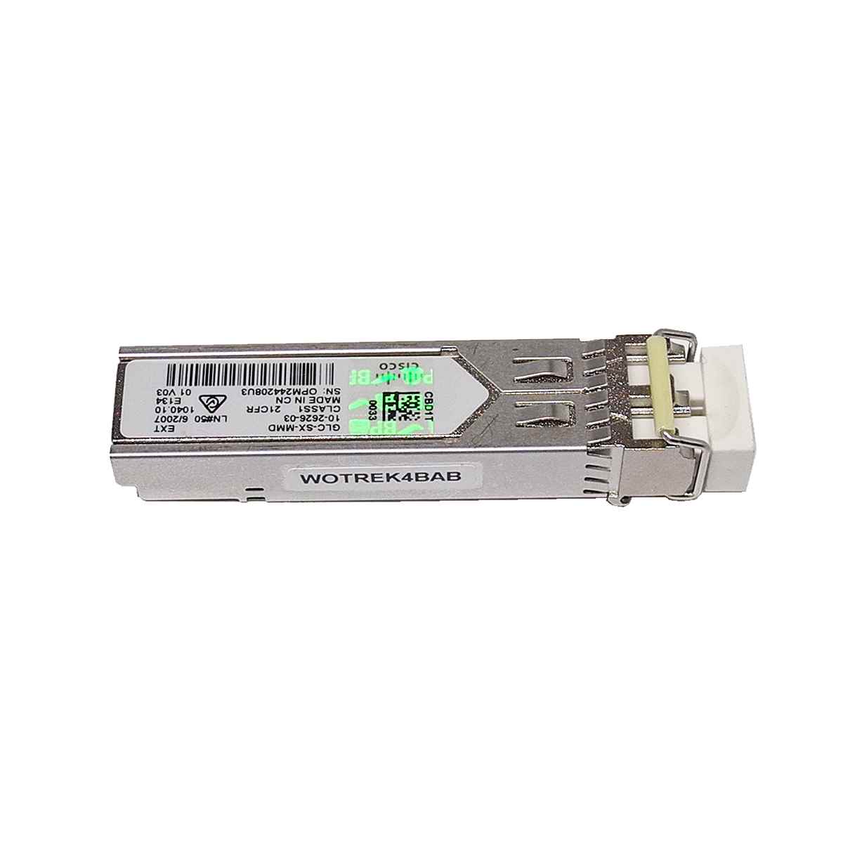 5x Cisco GLC-SX-MMD SFP SW 850 nm 1GB DOM Transceiver 10-2626-03 Hologramm OVP Cisco GLC-SX-MMD SW 850 nm 1GB DOM Transceiver 10-2626-03 Hologramm WOTREK4BAB