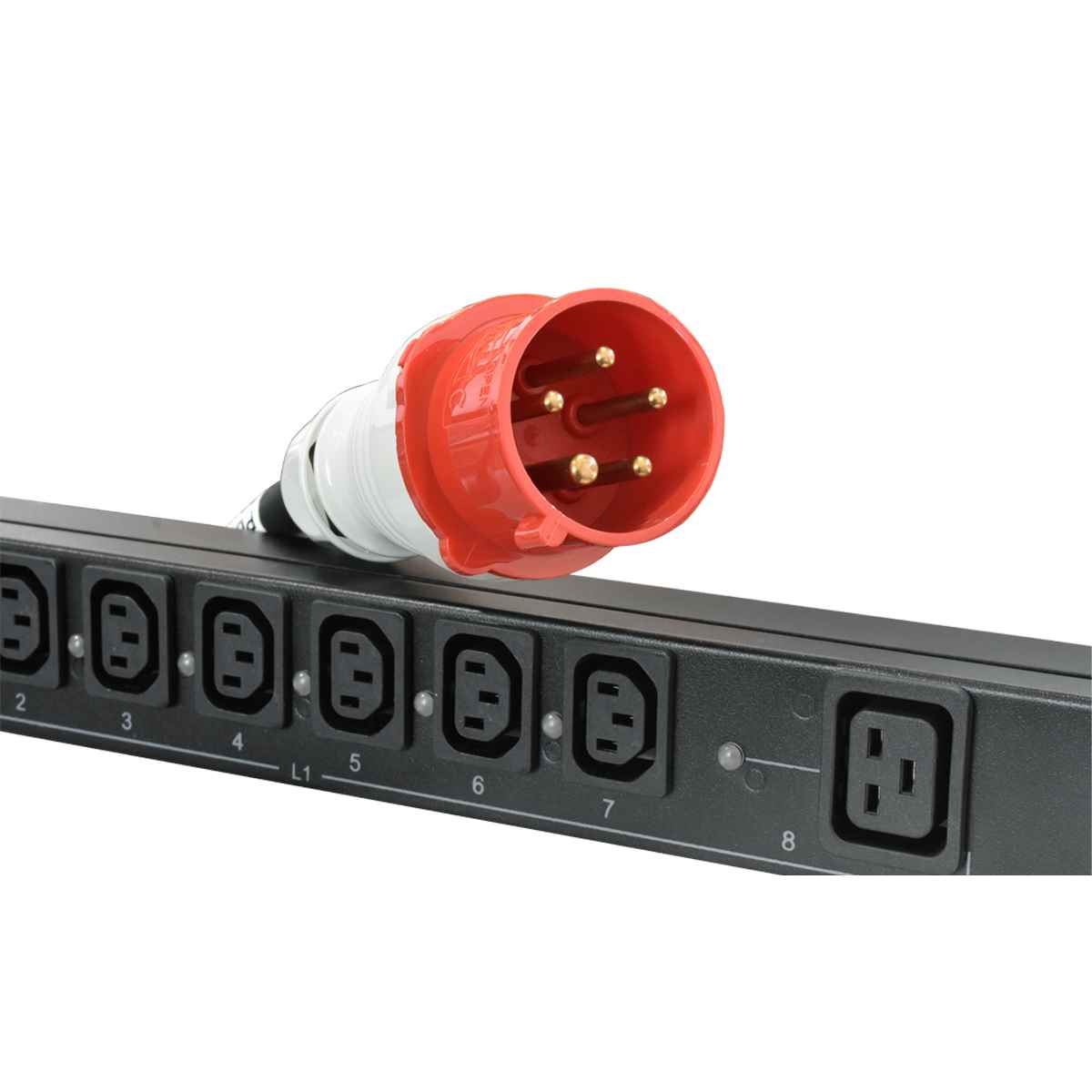 APC AP8981 Rack PDU 2G Switched 3-Phasen Null HE 11 kW 16A 230V 21x C13 3x C19 APC AP8981X631 Rack PDU 2G Switched 3-Phasen Null HE 11 kW 16A 230V 21x C13 3x C19