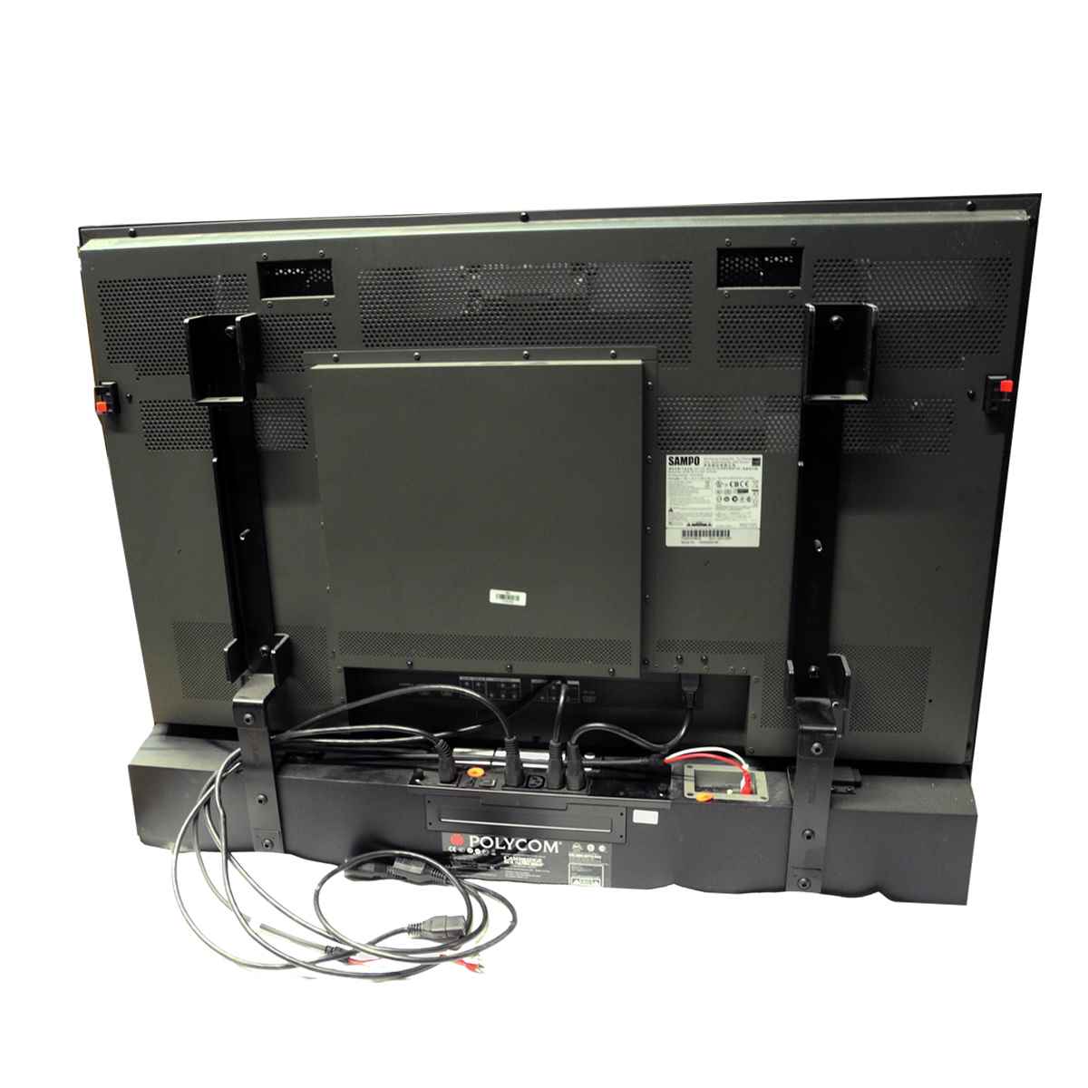 POLYCOM Videokonferenzsystem Sampo LMP-42FASM 42“ Monitor + Soundbar Polycom SB1 POLYCOM Videokonferenzsystem Sampo LMP-42FASM 42“ Monitor + Soundbar Polycom SB1