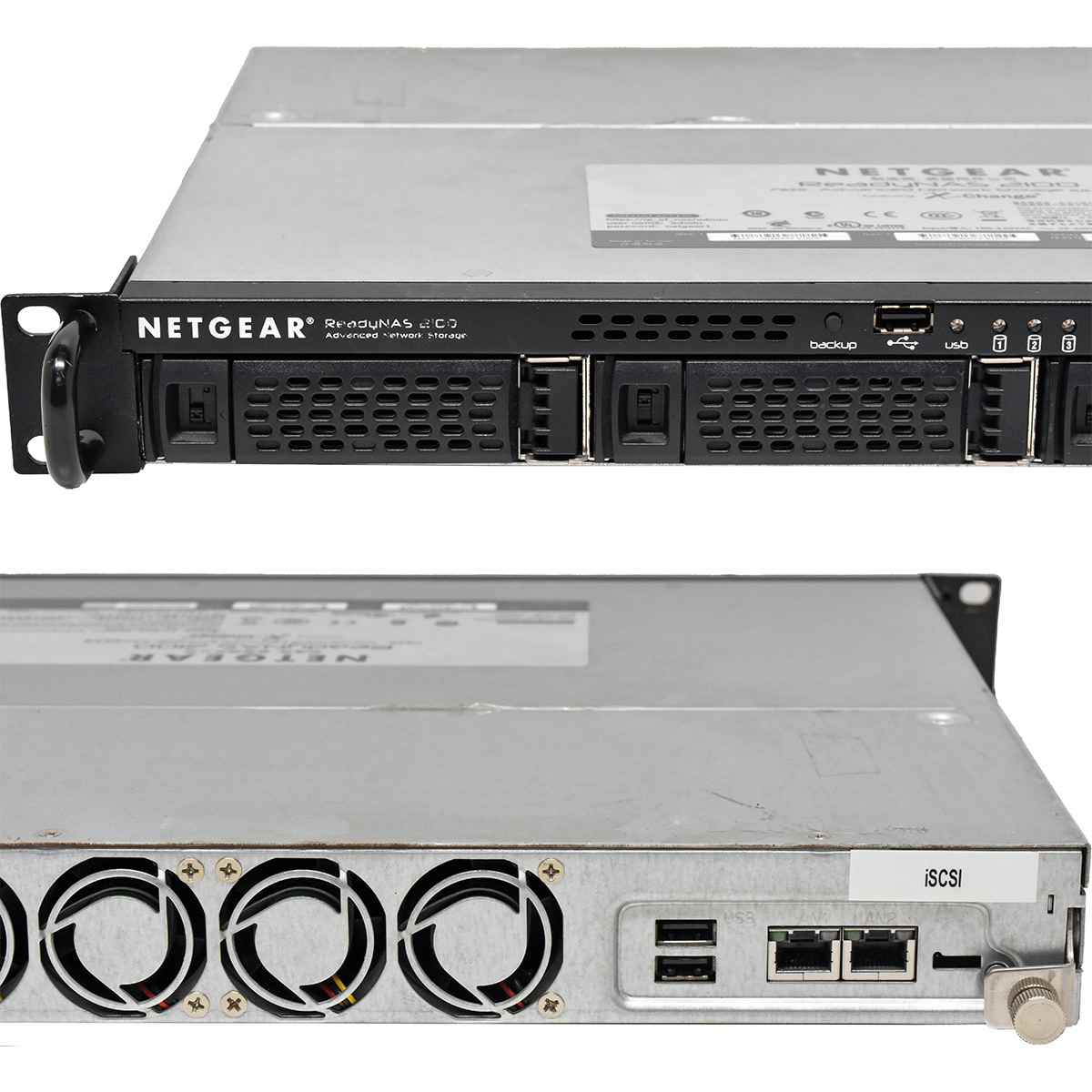 NETGEAR ReadyNAS RN2100 RNRX4420-100EUS 4x 3,5" Caddy Rack Ears