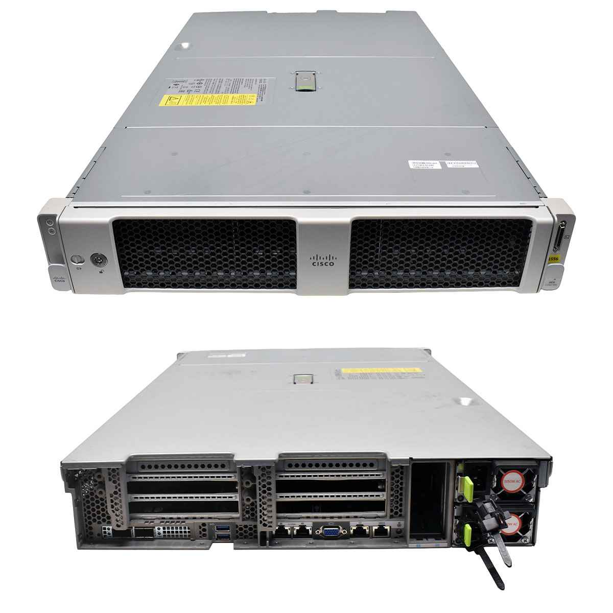 CISCO UCS C240 M5 no CPU 2x Kühler no PC4 26 x SFF Raid M5HD 2U 2x Riser 1x40G QSFP+ MLOM