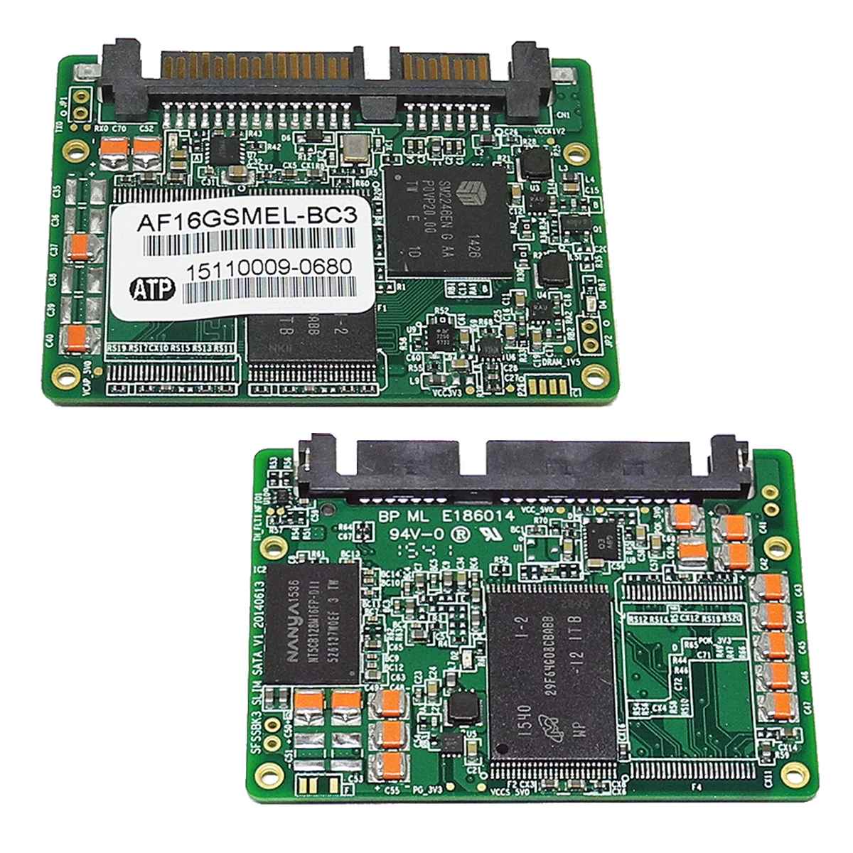 ATP Electronics 16GB mSATA SSD Solid State Drive Card AF16GSMEL-BC3