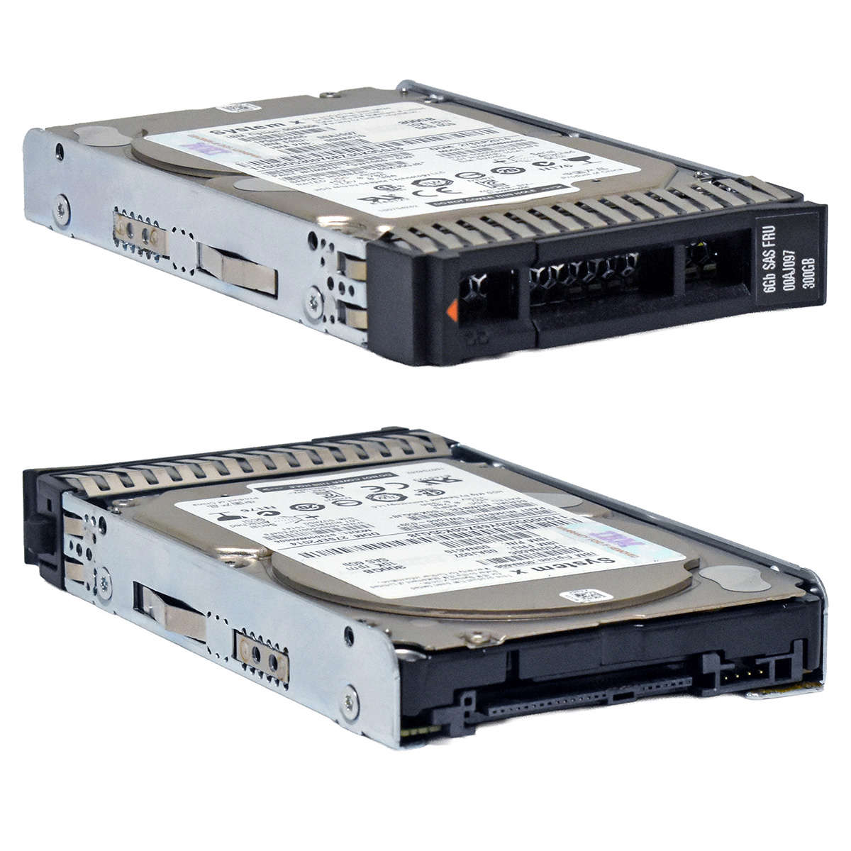 IBM Lenovo 300GB 2.5“ 10K 6G SAS HDD 00AJ097 +Caddy