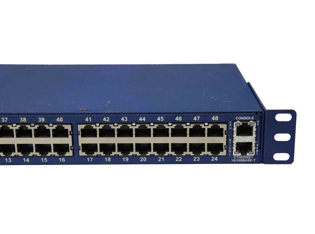 Cyclades-TS3000 48-Port RJ-45 RS-232 KVM Switch +Rack Ears