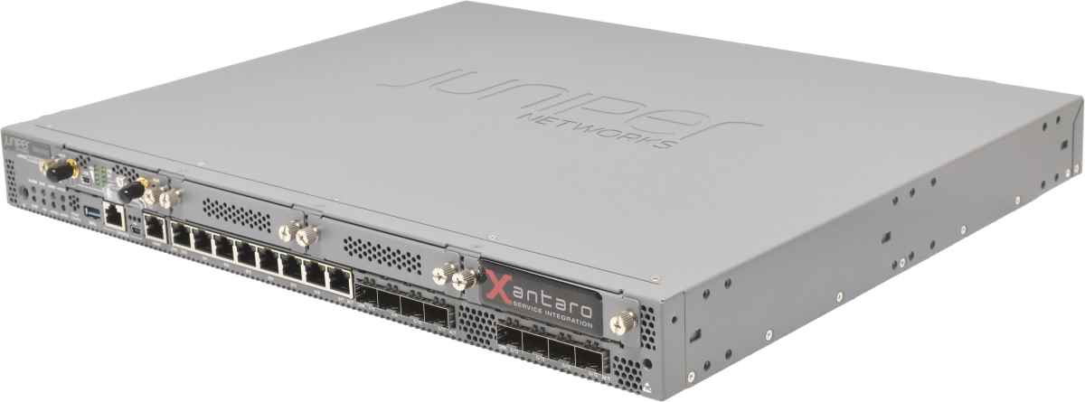 Juniper SRX340-SYS-JB 8-Port RJ-45 GE 8-Port SFP GE Rack Ears + SRX-MP-LTE-AE OVP