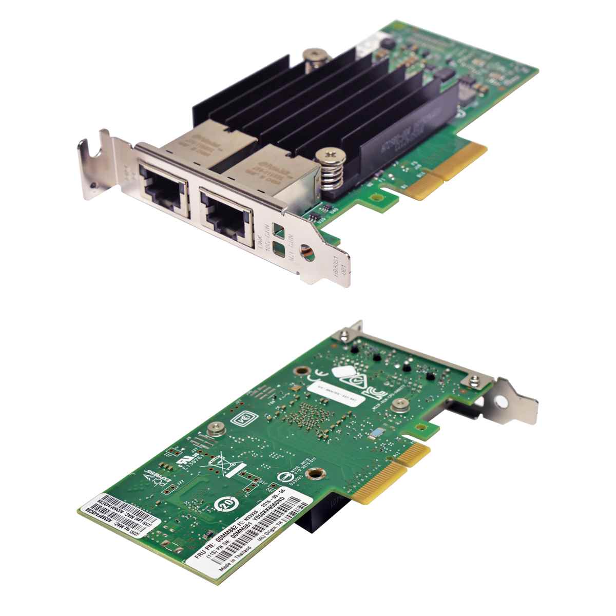 IBM Lenovo X550-T2 10G Ethernet Converged Network Adapter 00MM862 LP