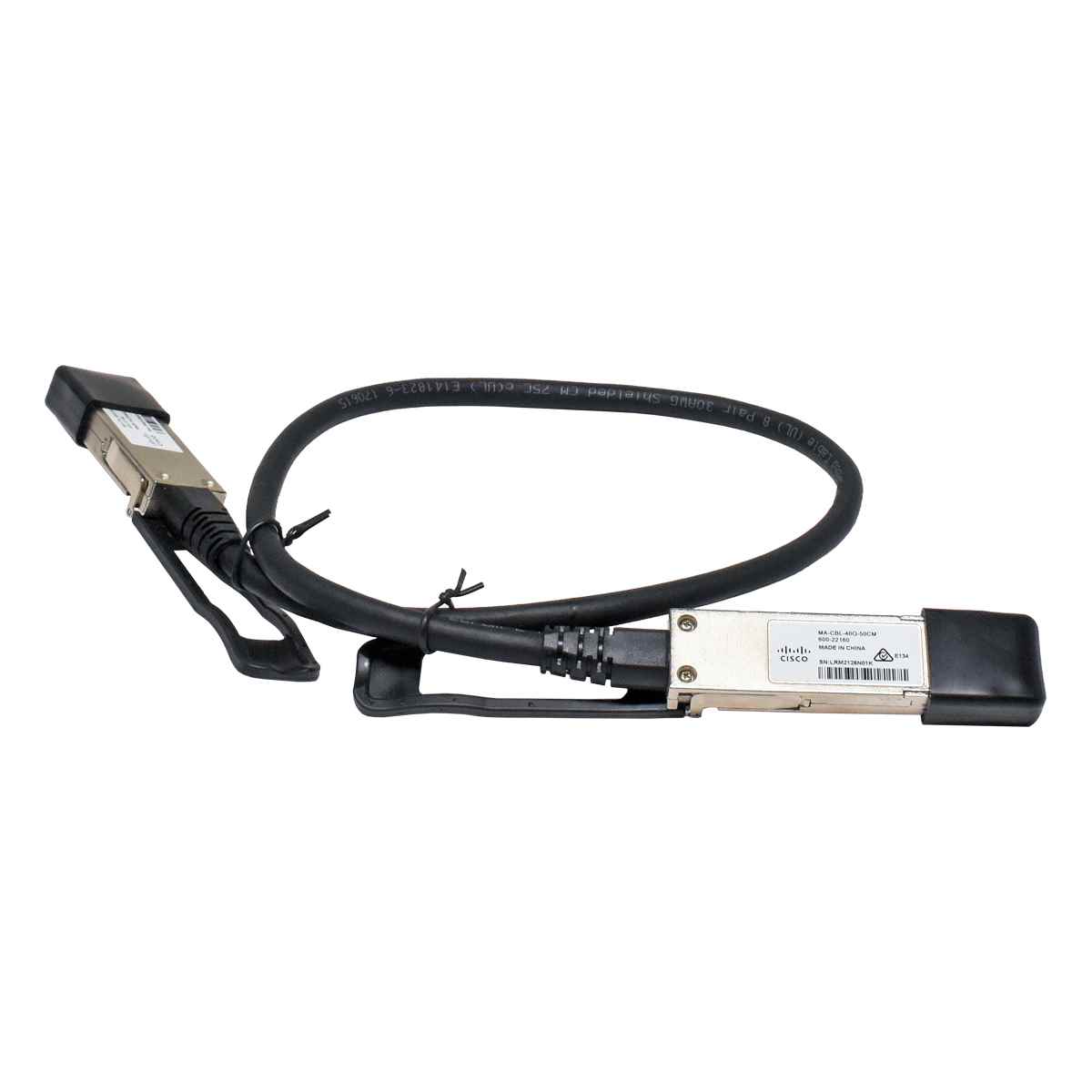 Datenkabel 0,4m Stacking Kabel Cisco MA-CBL-40G-50cm QSFP+ für Meraki MS350-48FP-HW Datenkabel 0,4m Stacking Kabel Cisco MA-CBL-40G-50cm QSFP+ für Meraki MS350-48FP-HW