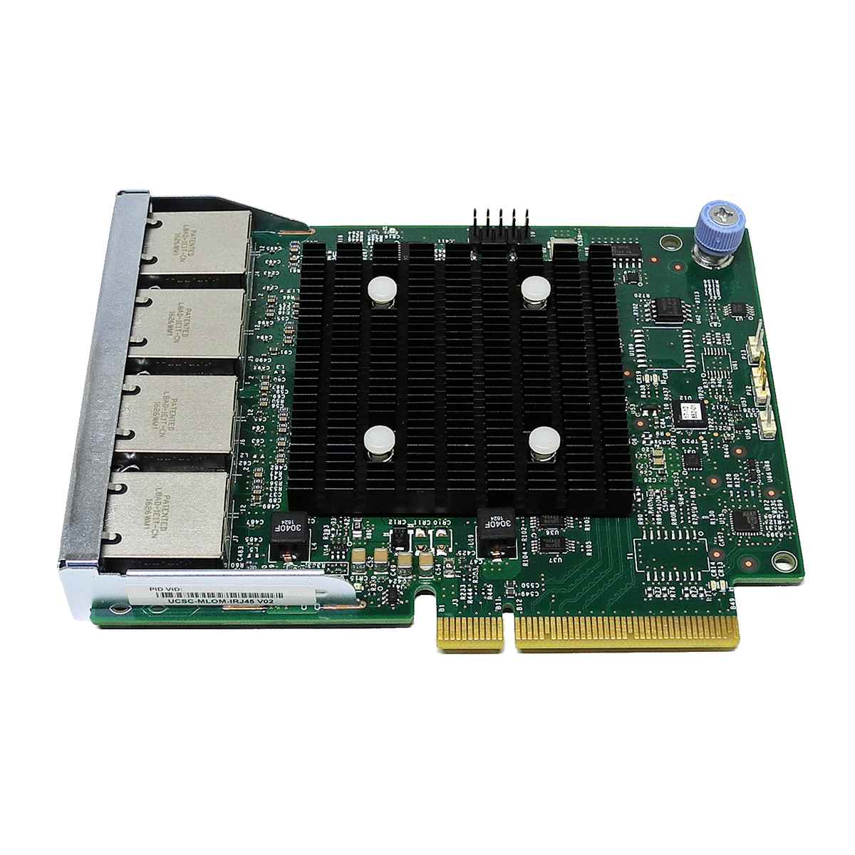 Cisco UCSC-MLOM-IRJ45 Quad-Port PCIe x8 Gbit Ethernet Server Adapter 73-16490-03 Cisco UCSC-MLOM-IRJ45 4Port 1Gbps RJ-45 Server Adapter 73-16490-03 UCS C220 M4