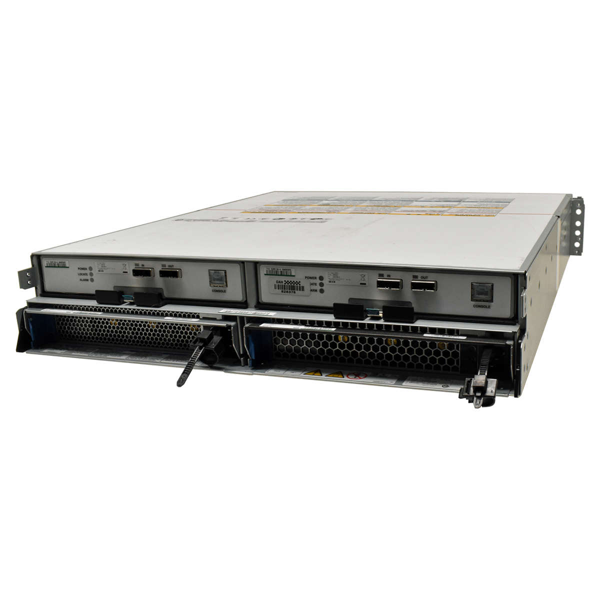 Hitachi-Drive-Box-DF-F850-DBL-12x-LFF-3-5-2x-I-O-C-002.jpg Hitachi Drive Box DF-F850-DBL 12x LFF 3,5" 2x I/O Card DBMS6 3285196-A 2x PSW 2U ohne Caddys