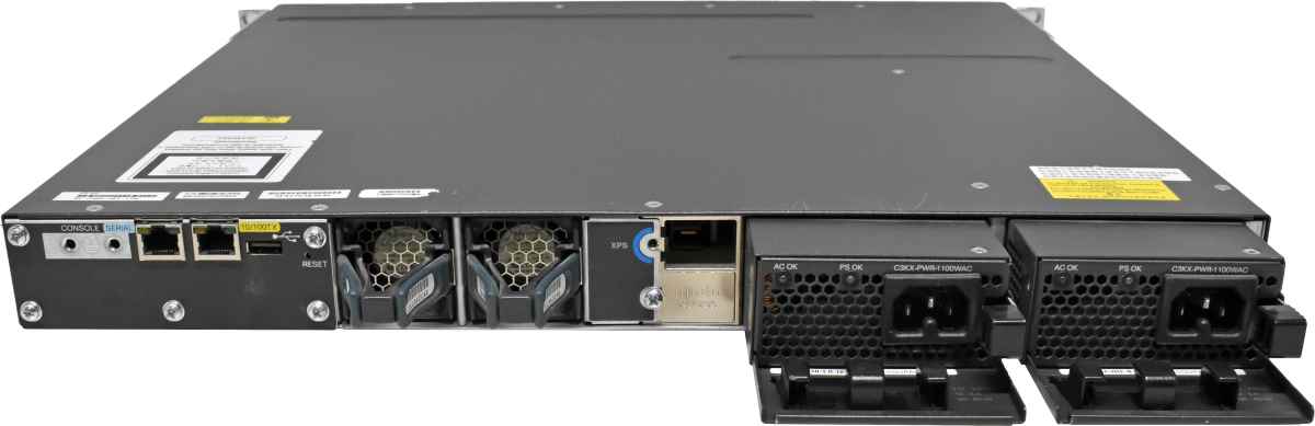 Cisco Catalyst WS-C3560X-48PF-S 48-Port RJ-45 PoE+ GE Switch +C3KX-NM-1G 2x PSU Cisco Catalyst WS-C3560X-48PF-S 48-Port RJ-45 PoE+ GE Switch +C3KX-NM-1G 2x PSU