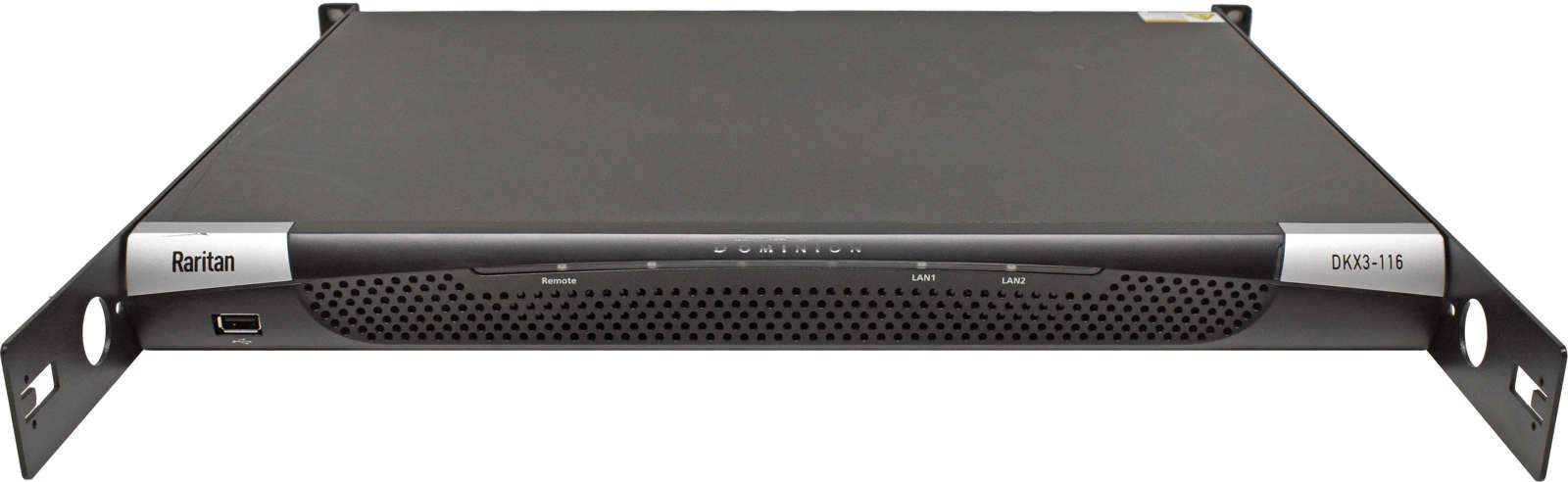 Raritan-Dominion-DKX3-116-16-Port-KVM-over-IP-Swit-001.jpg Raritan Dominion DKX3-116 16-Port KVM-over-IP Switch +Rack Ears