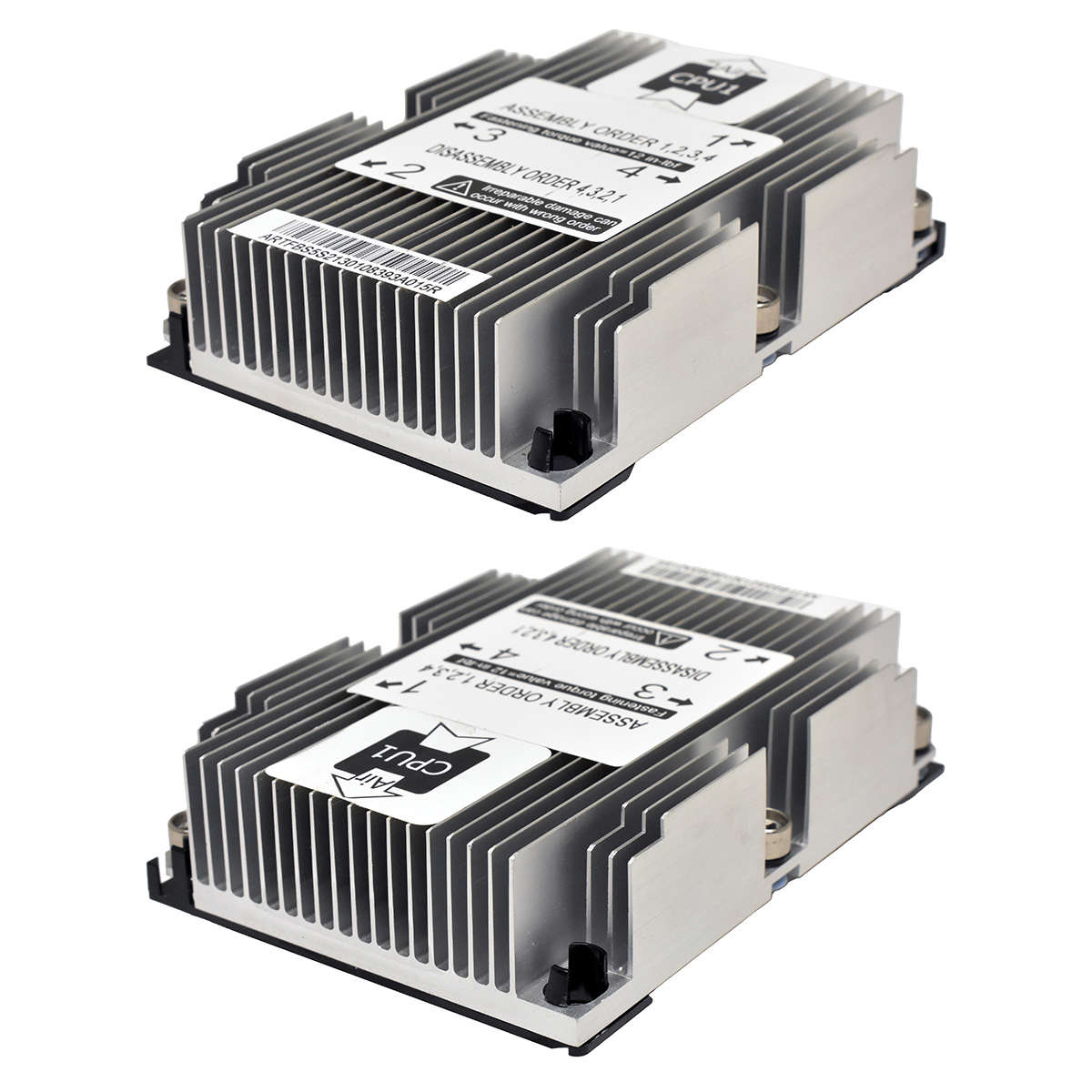 Quanta-CPU1-ARTFBS5S21301-Heatsink-Kühler-for-T42S-005.jpg Quanta CPU1 ARTFBS5S21301 Heatsink / Kühler for T42S-2U Server Node