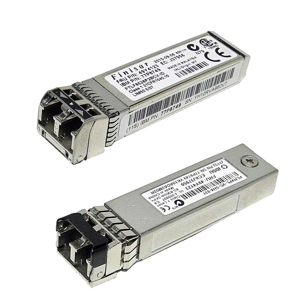 IBM-Finisar-JDSU-SFP-8GB-mini-GBIC-IBM-P-N-77P8749-003.jpg IBM Finisar JDSU SFP+ 8GB mini GBIC IBM P/N 77P8749 FRU 49Y4123
