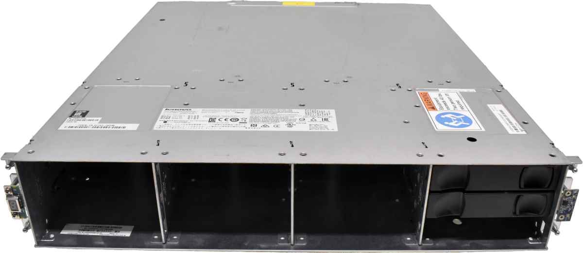 Lenovo Storage E1012 Disk Enclosure 12x 3.5 Bay 10x 4TB HDD 2x 6Gb/s SAS Controller