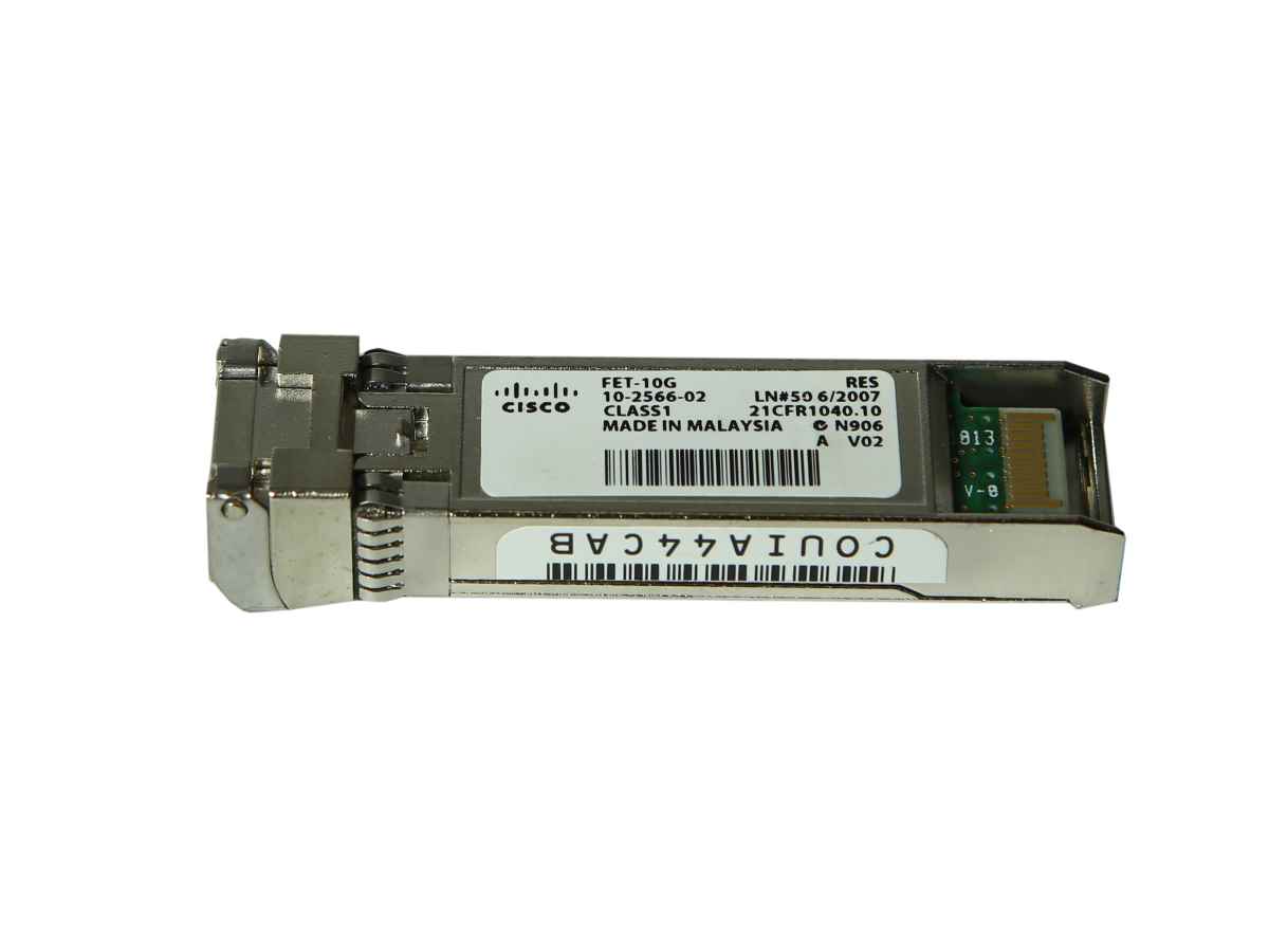 10x Cisco original FET-10G SFP+ 10Gb Transceivers 10-2566-02 COUIA44CAB