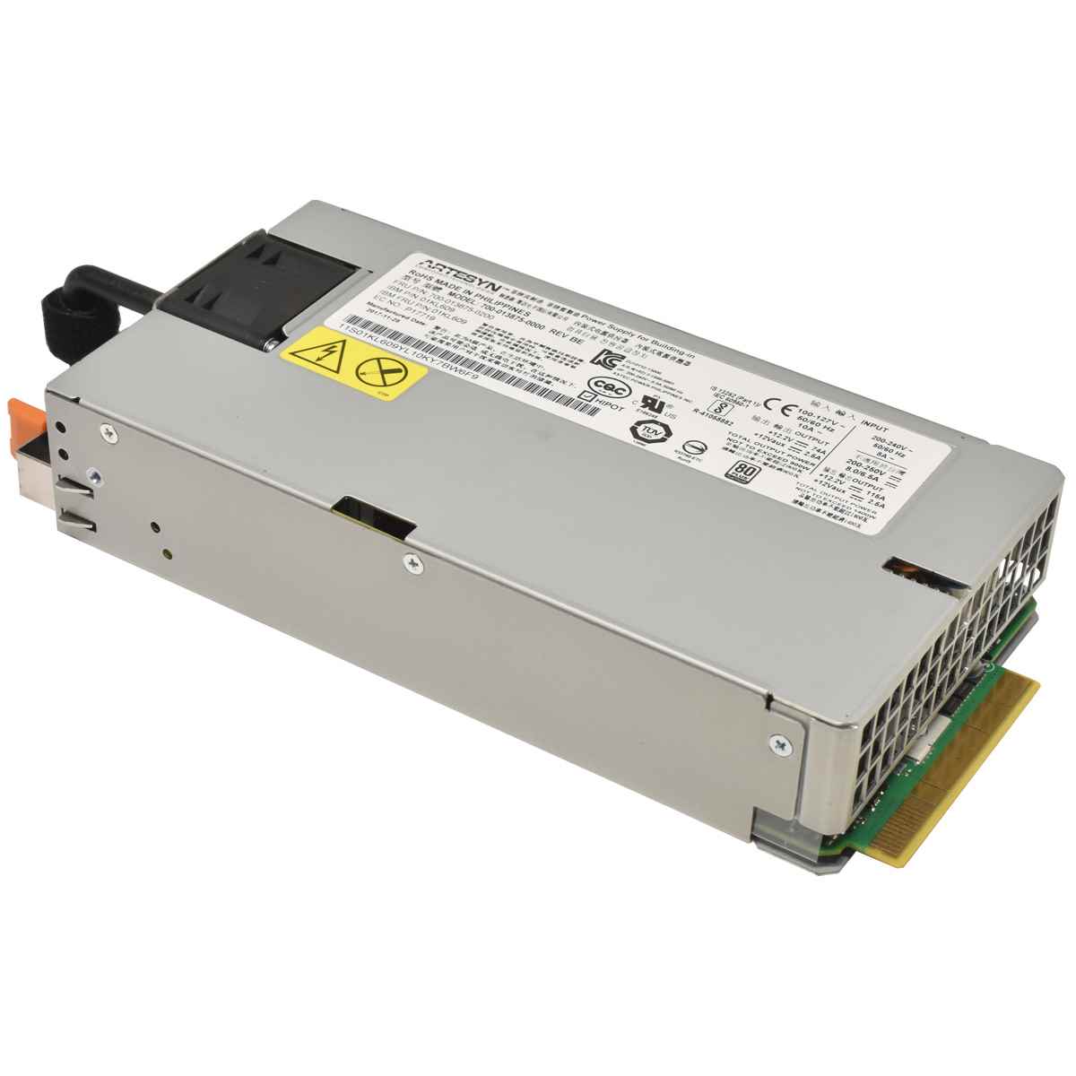 IBM Artesyn 700-013875-0200 Power Supply/Netzteil 1400W 01KL609 U1500 Pseries IBM Artesyn 7001605-J002 Power Supply/Netzteil 750W P/N: 9Y8194