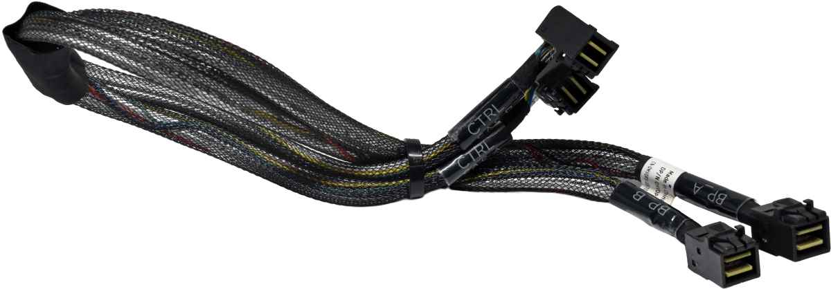 Dell 0PGP6R 02RRVJ SAS Expansion Board + Backplane 24x 2.5” für PowerEdge R730XD +SAS Cable