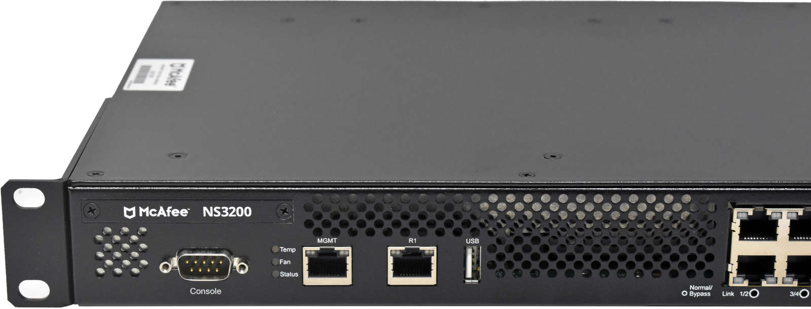 McAfee IPS-NS3200-FO 600-1649-07 8-Port GE RJ-45 Network Security Platform NEW NEU