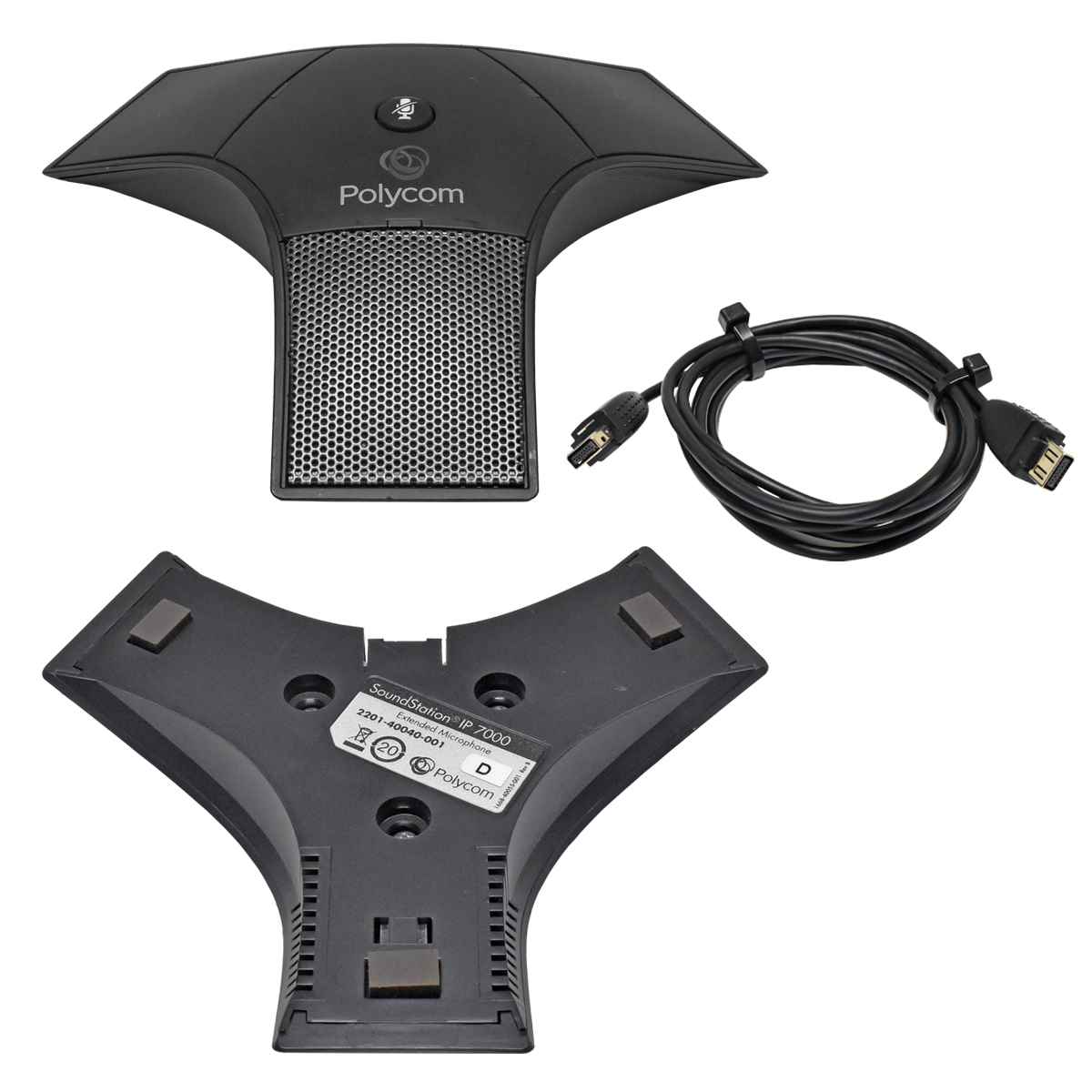 POLYCOM SoundStation IP 7000 Extended Microphone 2201-40040-001 + Cable POLYCOM SoundStation IP 7000 Extended Microphone 2201-40040-001 + Cable