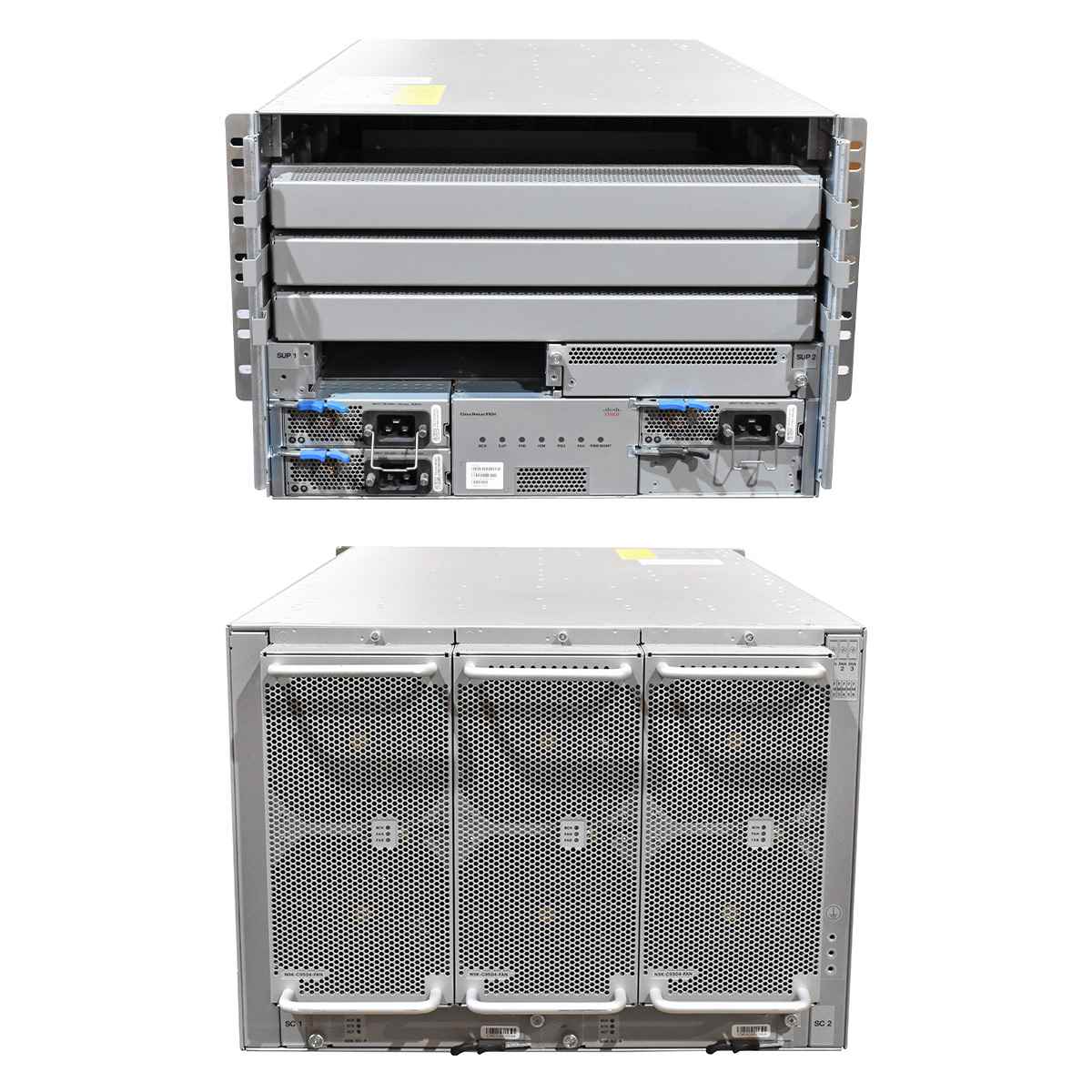 Cisco Nexus 9504 N9K-C9504 2x Module N9K-SC-A 3x PSU 3x FAN Cisco Nexus 9504 N9K-C9504 2x Module N9K-SC-A 3x PSU 3x FAN