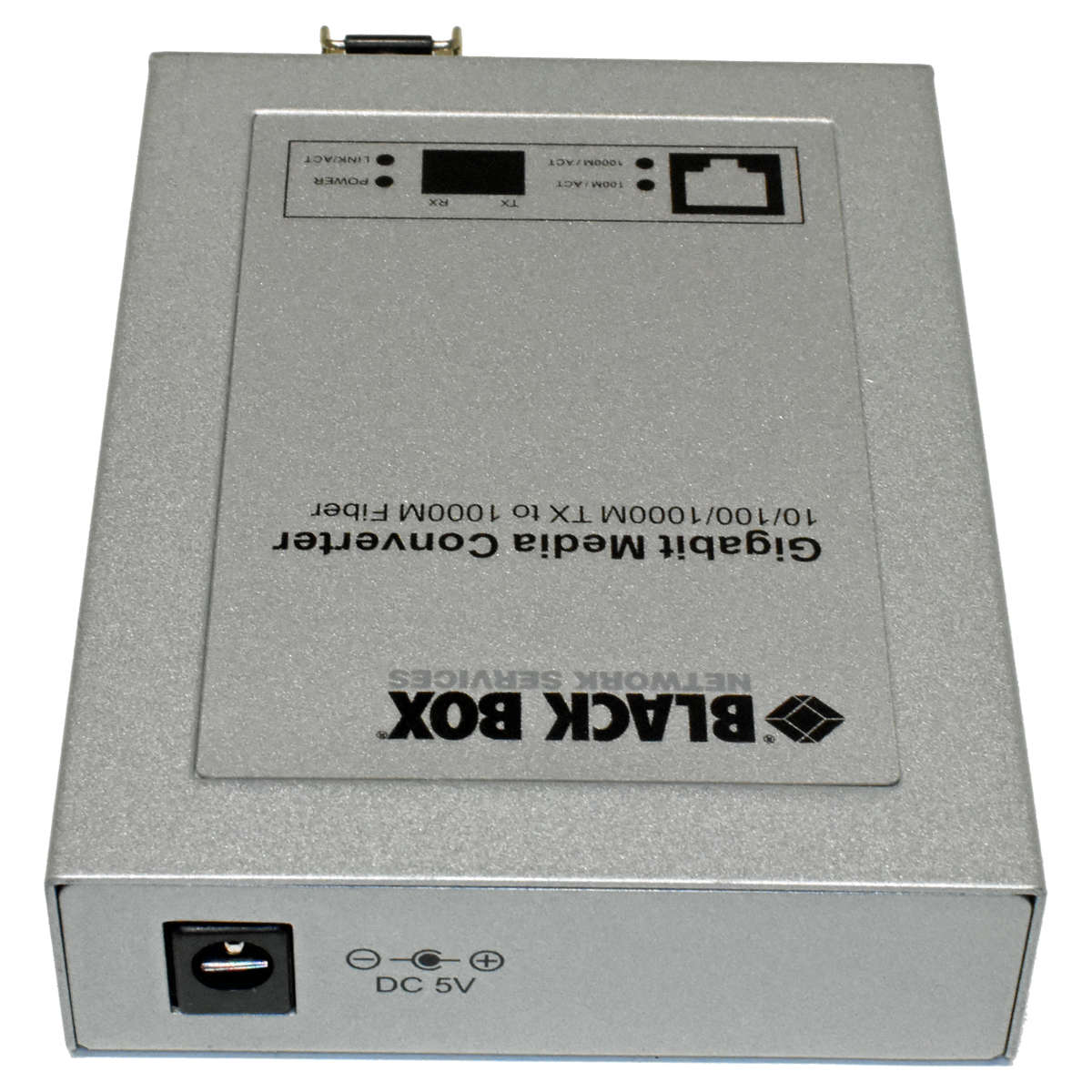 Black-Box-LGE217AE-Gigabit-Media-Converter-for-100-003.jpg Black Box LGE217AE Gigabit Media Converter for 1000 BASE-TX into 1000 BASE-SX / LX without 5V Power Supply