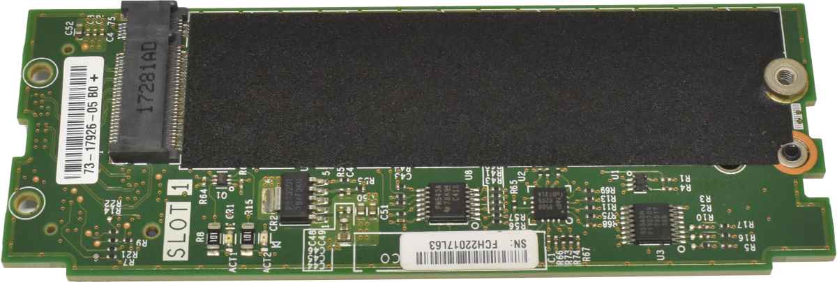 Cisco UCS-MSTOR-M2 Mini Storage Carrier für 2x M.2 SATA 2280 SSD 800-46240-01 73-17926-05 Cisco UCS-MSTOR-M2 Mini Storage Carrier für 2x M.2 SATA 2280 SSD 800-46240-01 73-17926-05