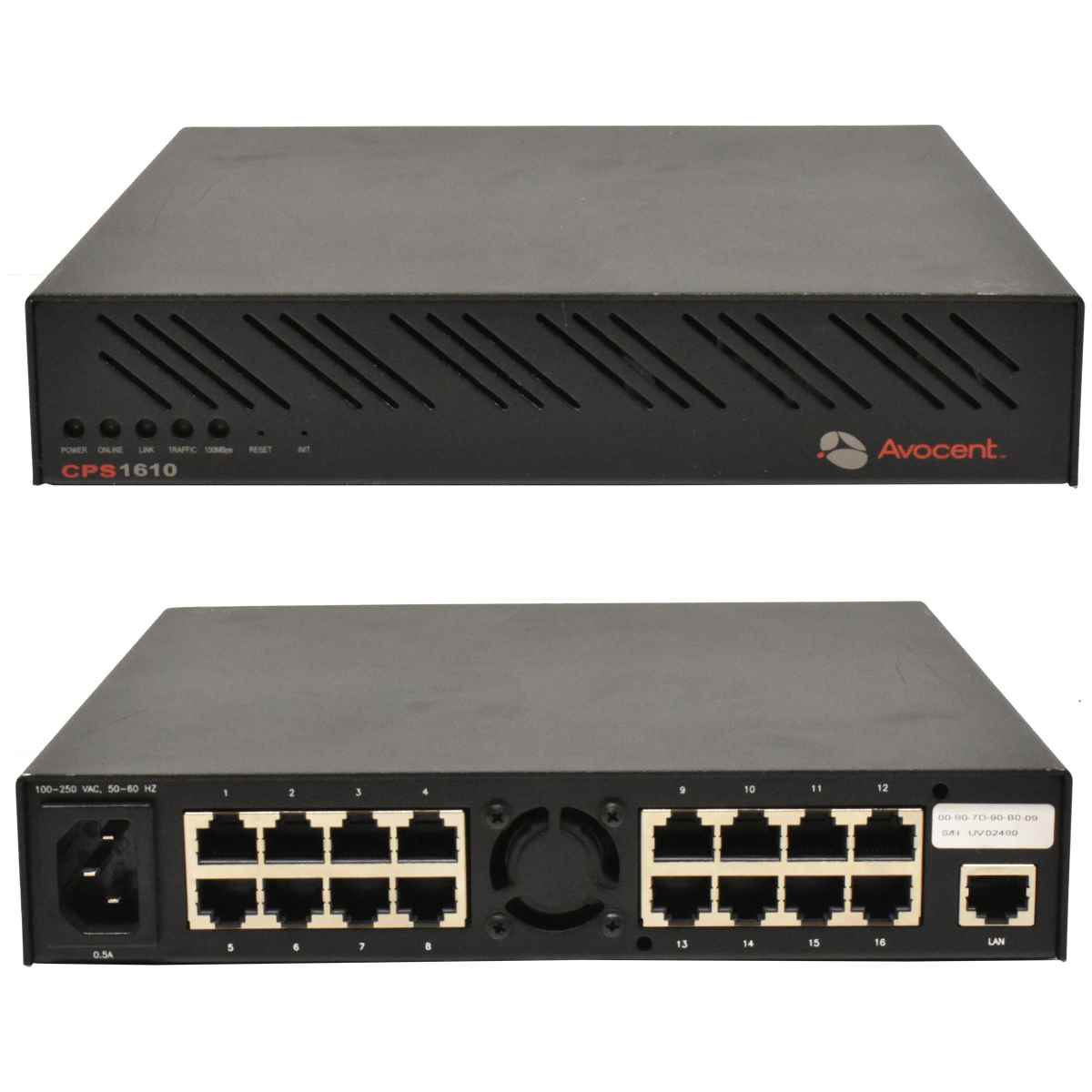 Avocent CPS1610 16-Port 790205-00X Konsole Server Avocent CPS1610 16-Port 790205-00X Konsole Server