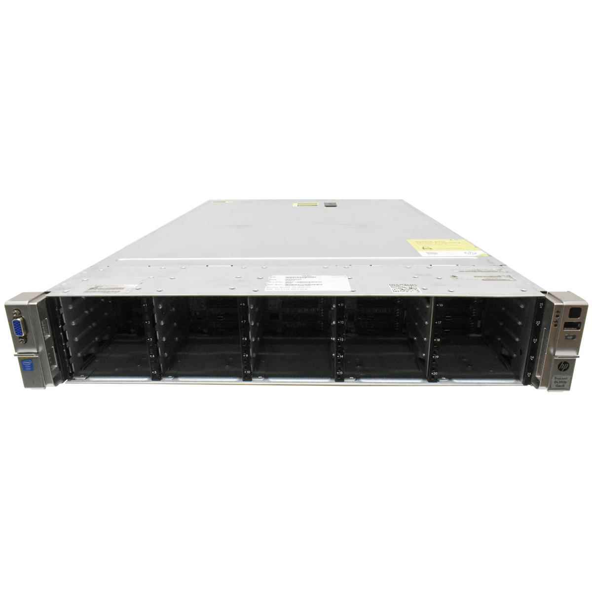HP ProLiant DL380p G8 NO CPU NO RAM NO Heatsink 25x Bay 2.5 Zoll HP ProLiant DL380p G8 2xE5-2630L V2 16GB RAM 25x Bay 2.5 Zoll
