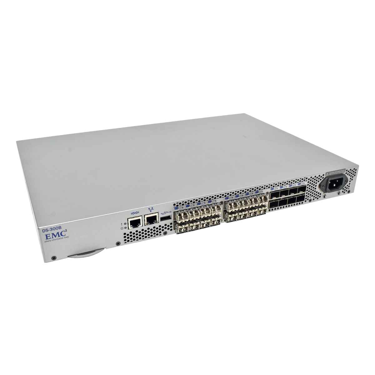 Brocade DS-300B 100-652-065 24-Port 8G SAN FC Switch 16 akt. Ports 16 x 8G mini GBICs