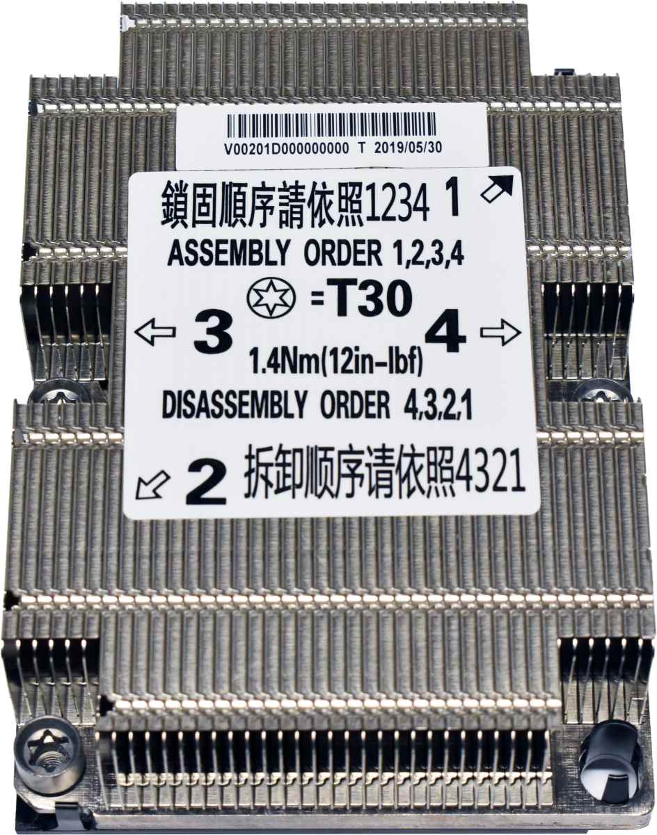 HP CPU Heatsink Kühler V00201D000000000 DL360 G10