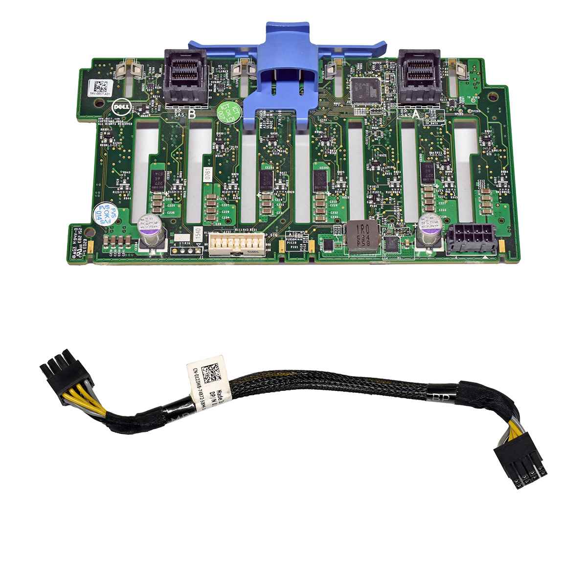 DELL 0TGNMY SAS Backplane 8 x 2.5” für PowerEdge R730 + Kabel DELL 0TGNMY SAS Backplane 8 x 2.5” für PowerEdge R730 + Kabel