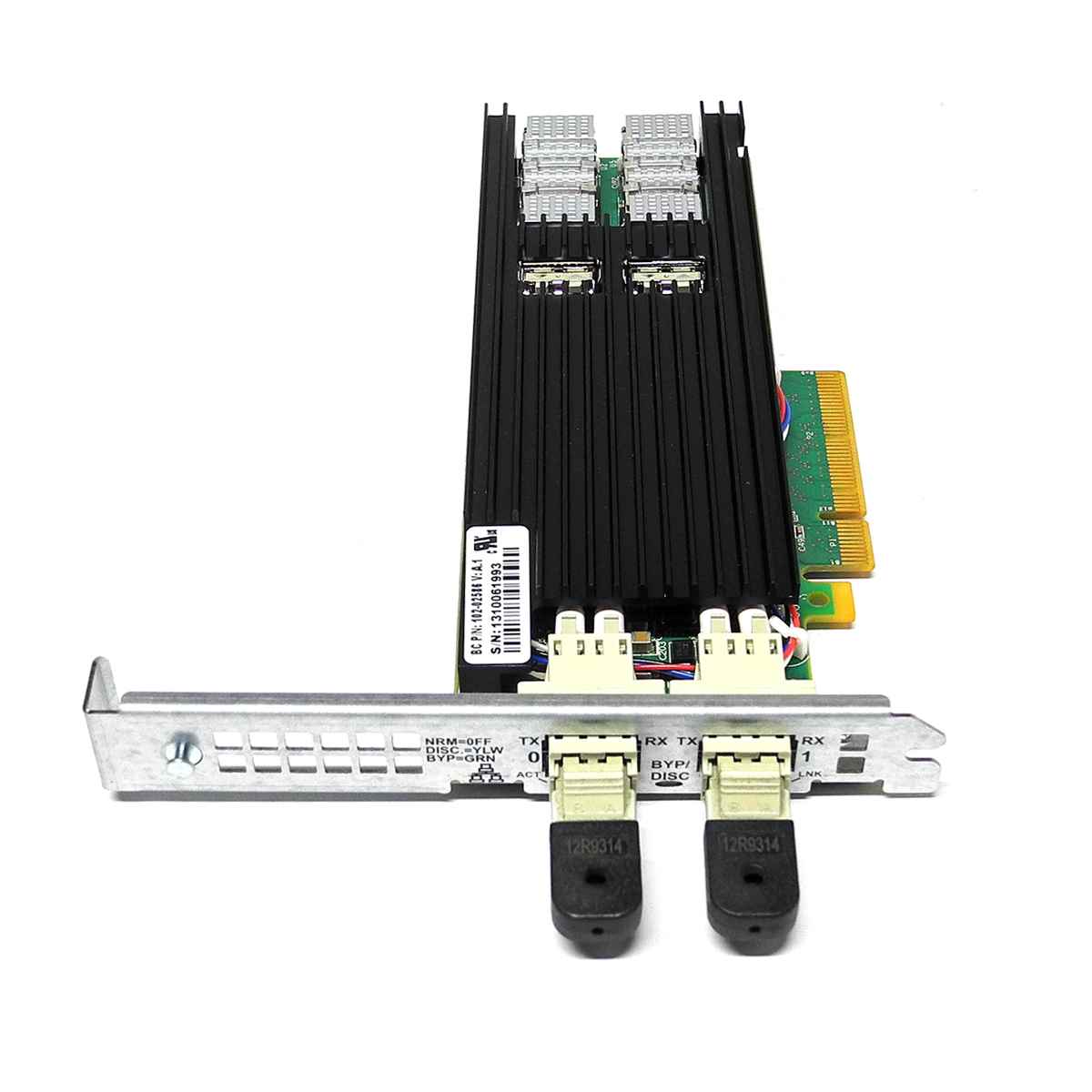 Blue Coat 102-02586 Dual-Port 10Gb Fibre Channel MMF PCIe x8 Server Adapter Blue Coat 102-02586 Dual-Port 10Gb Fibre Channel MMF PCIe x8 Server Adapter