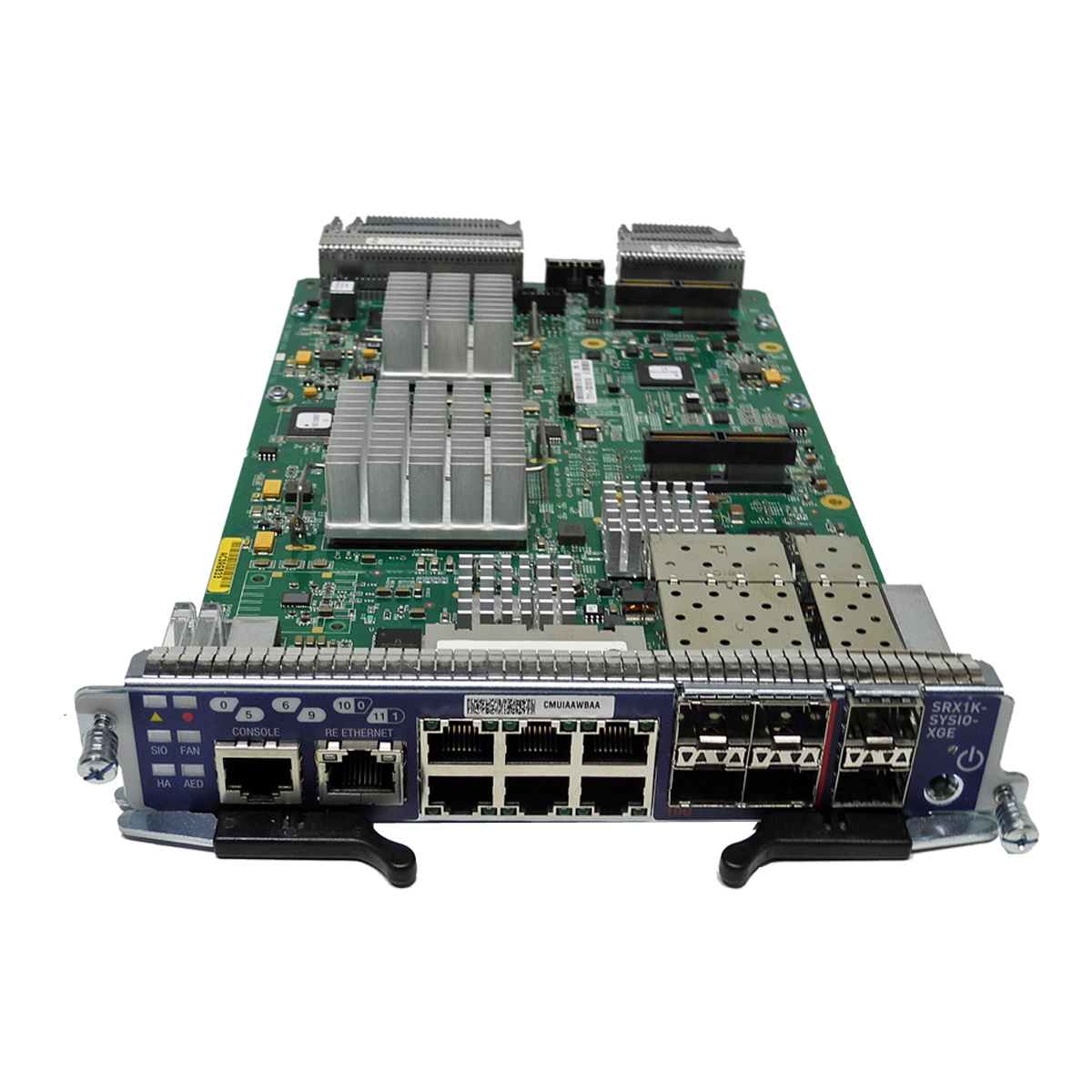 Juniper SRX1K-SYSIO-XGE 10GbE I/O Module for SRX1400 Services Gateway 711-031018 Juniper SRX1K-SYSIO-XGE 10GbE I/O Module for SRX1400 Services Gateway 711-031018