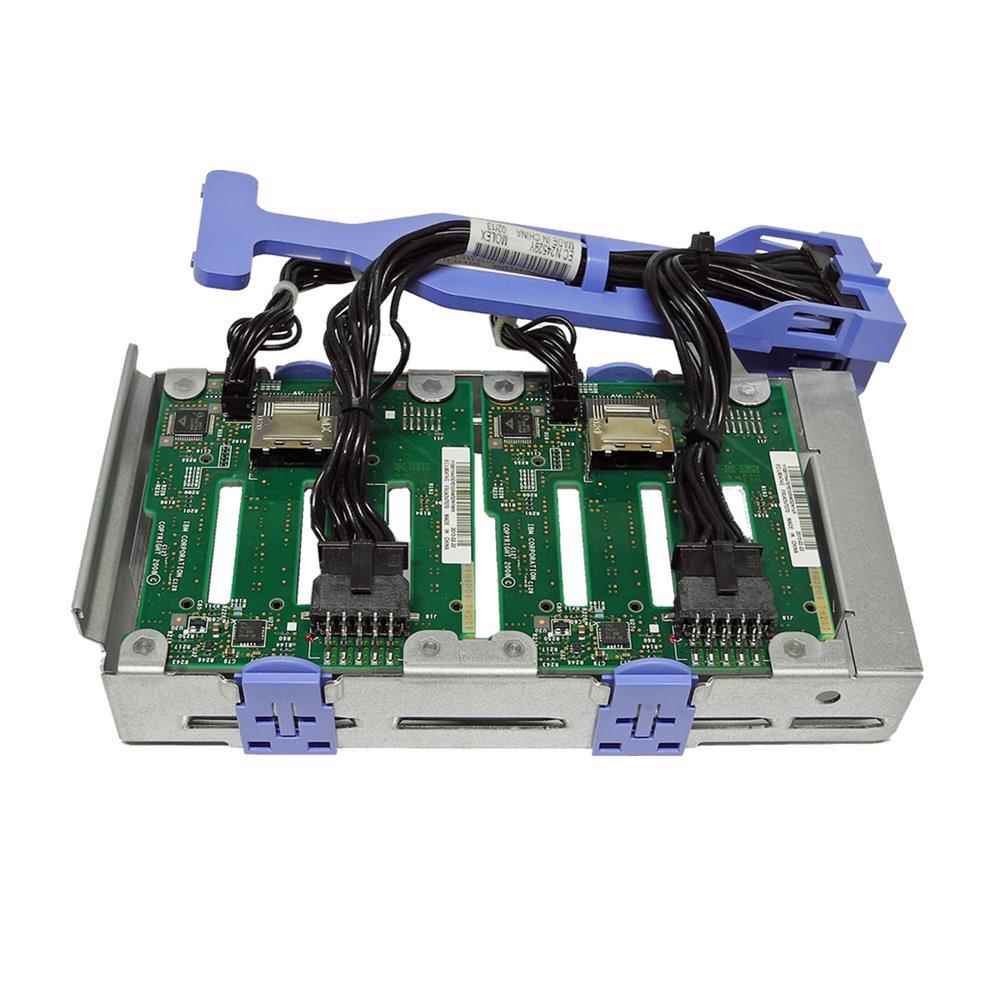 IBM System x3850 X5 SAS Backplane Set 8 Ports + Cable Kit 43V7070 59Y4823 IBM System x3850 X5 SAS Backplane Set 8 Ports + Cable Kit 43V7070 59Y4823