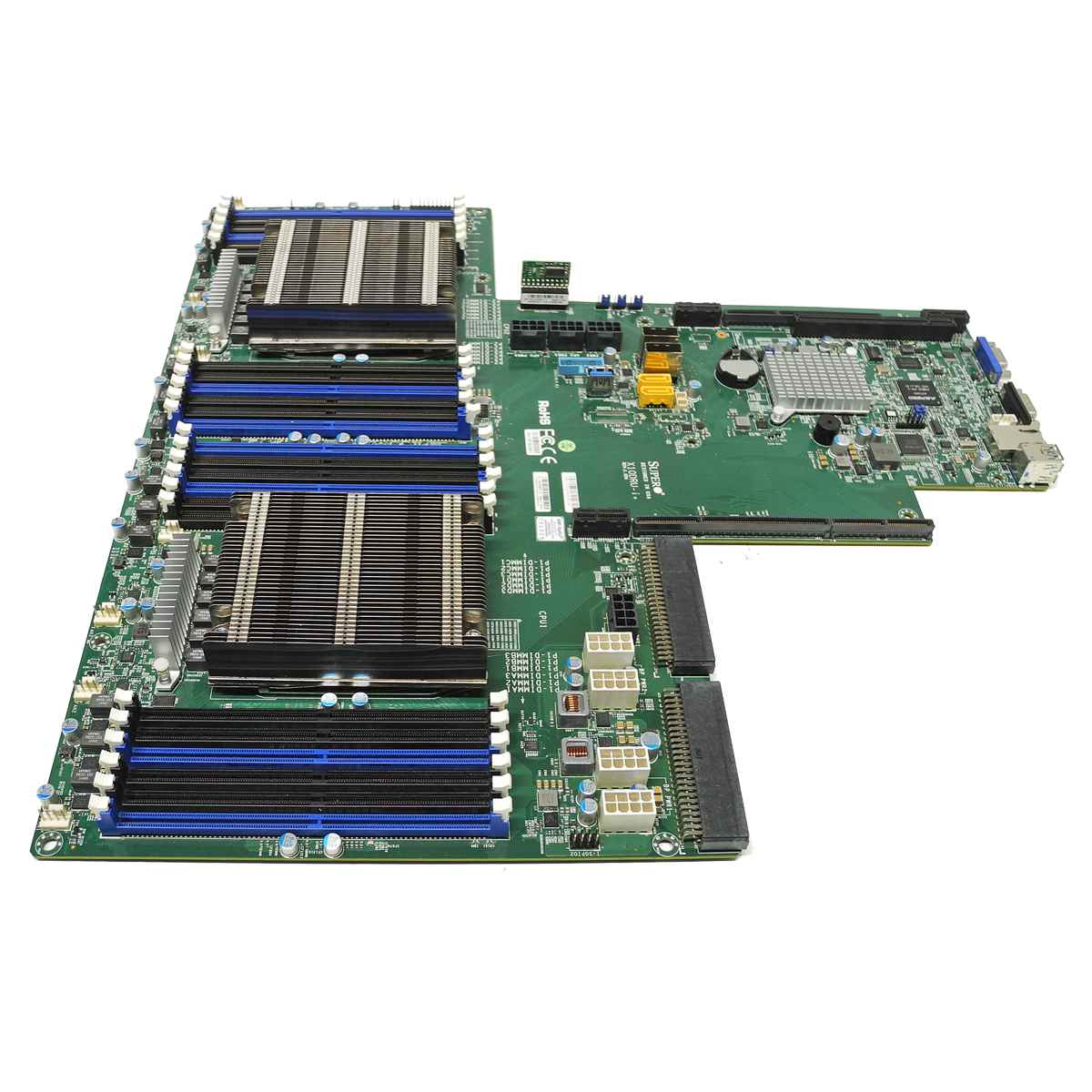 Supermicro ATX Mainboard X10DRU-i+ LGA 2011 Socket 2x Kühler SNK-P0047PS 1U